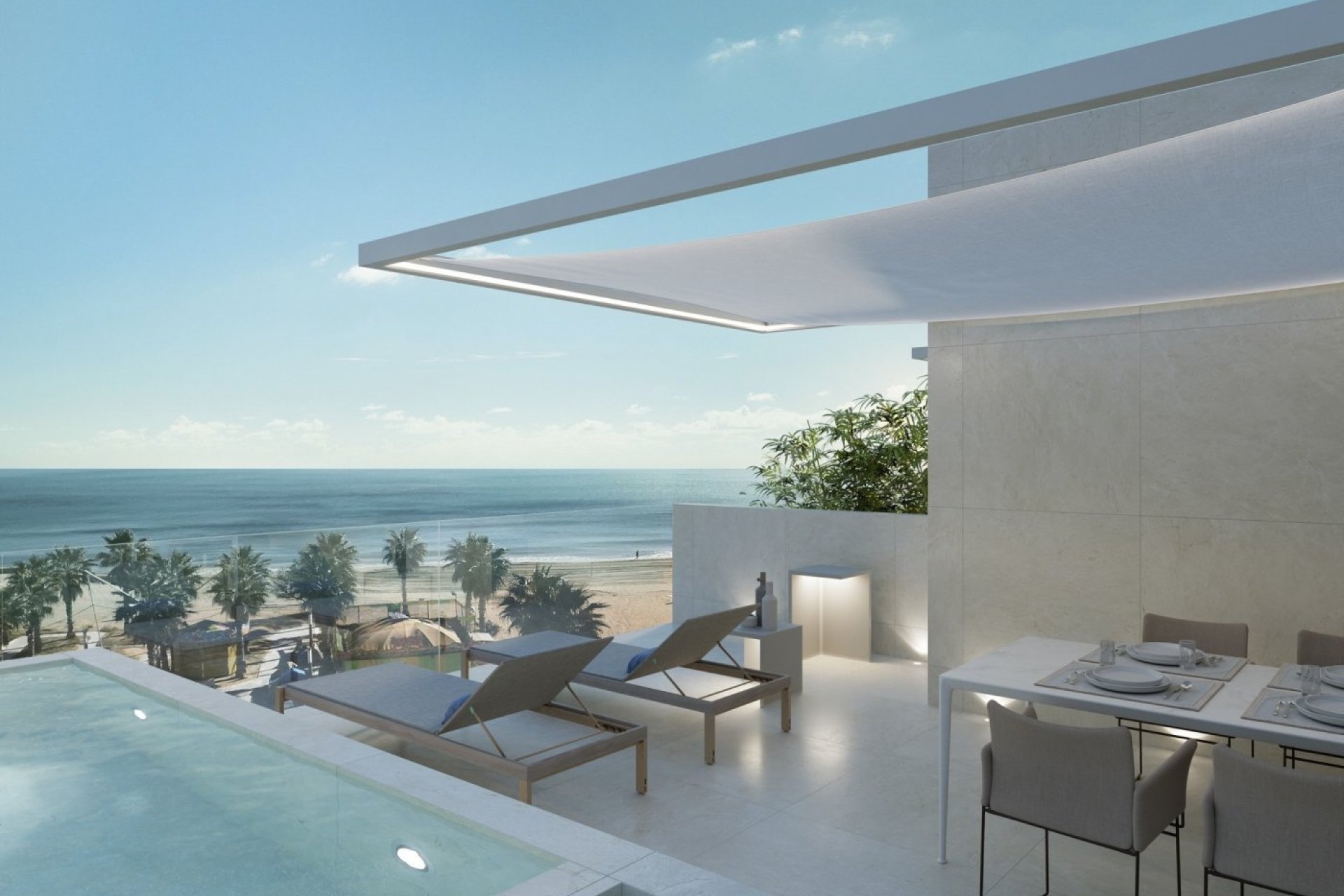 Nieuwbouw penthouse in La Mata, Torrevieja