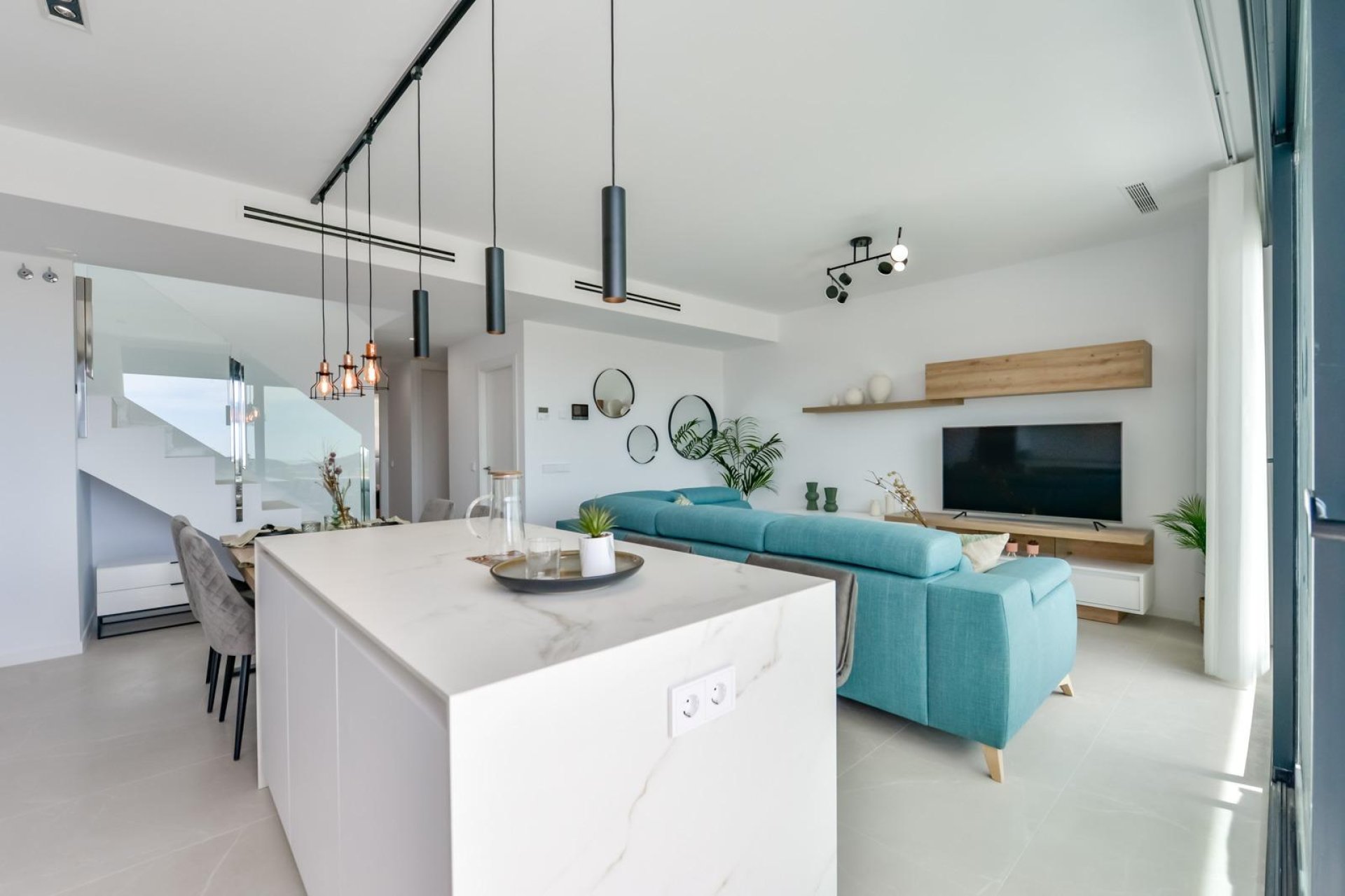 Nieuwbouw penthouse met zeezicht in Finestrat