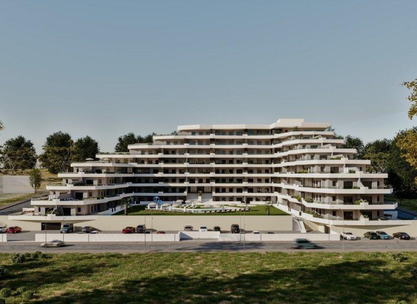 Nieuwbouw residentie met appartementen in San Miguel de Salinas