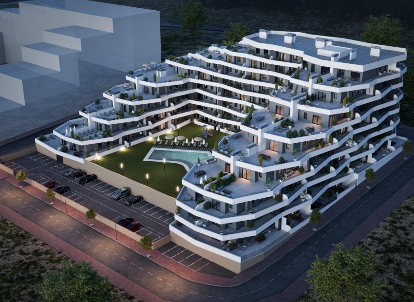 Nieuwbouw residentie met appartementen in San Miguel de Salinas