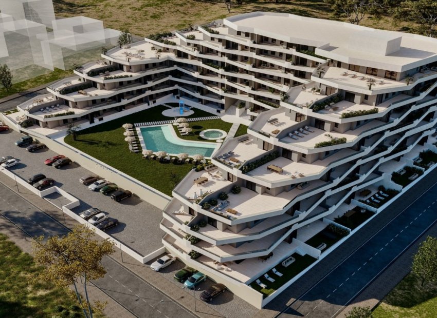 Nieuwbouw residentie met appartementen in San Miguel de Salinas