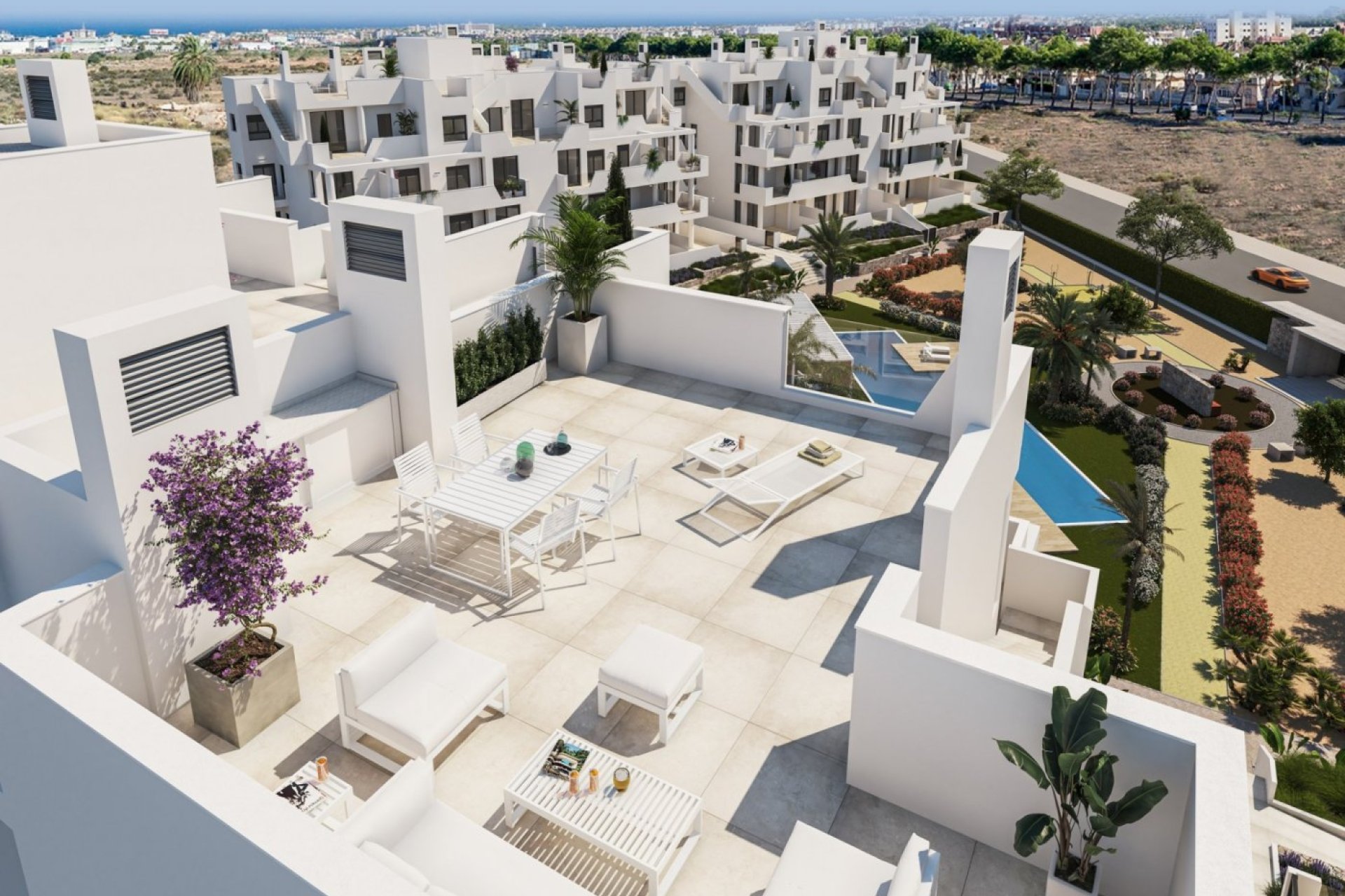 Nieuwbouw Residentieel in Privé Resort in de Provincie Murcia