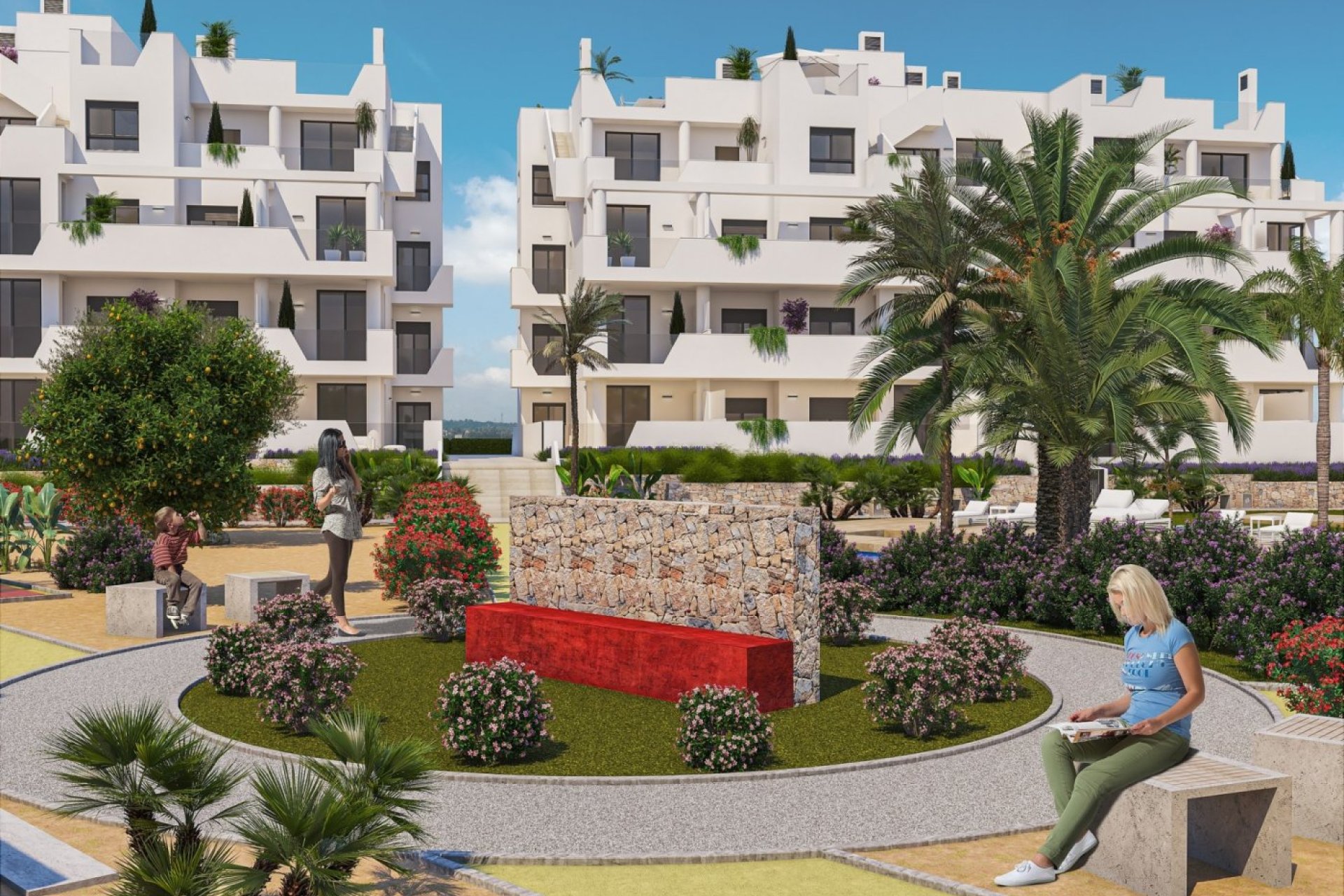 Nieuwbouw Residentieel in Privé Resort in de Provincie Murcia