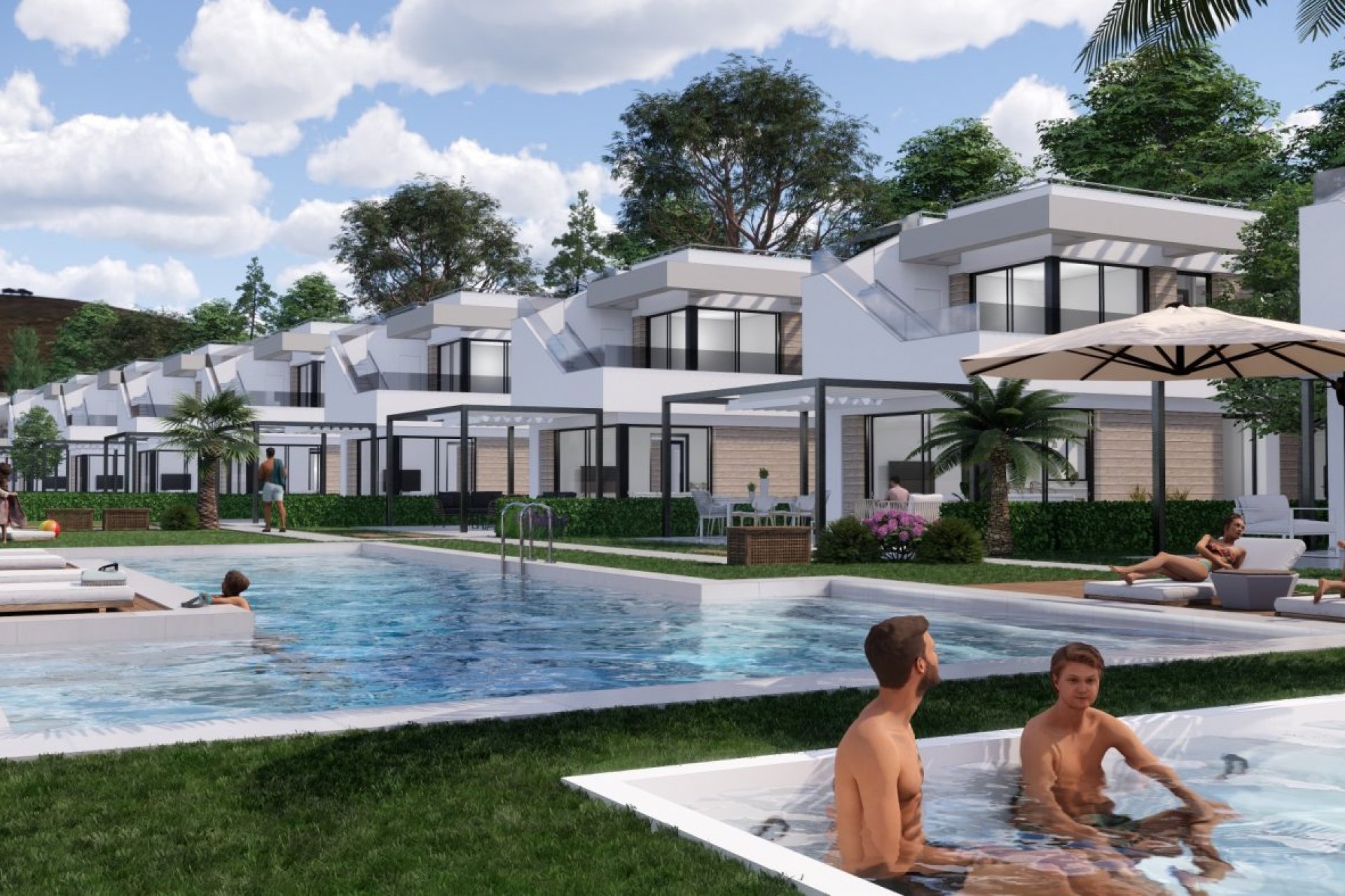 Nieuwbouw villa's aan de golfbaan, Pilar de la Horadada