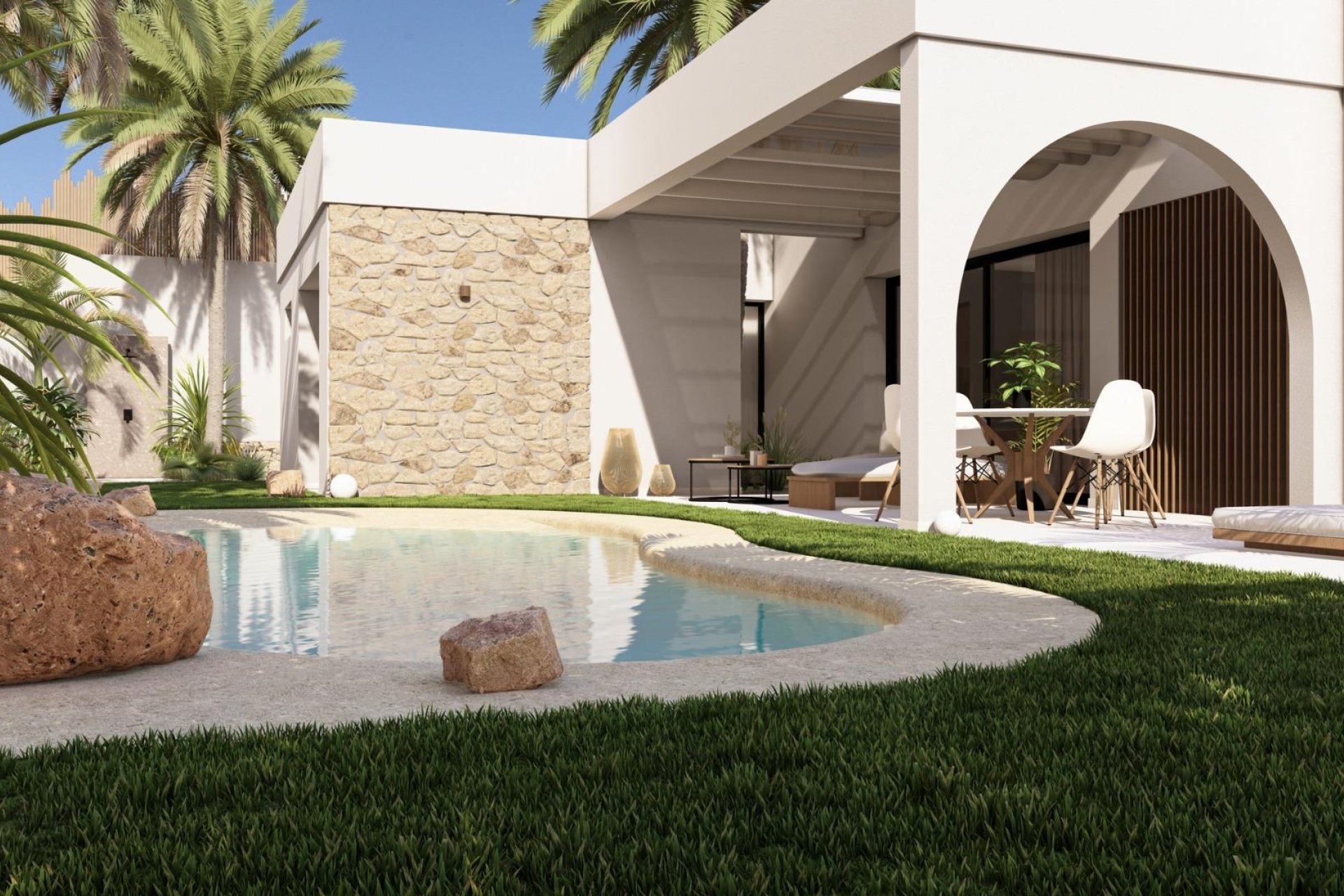 Nieuwbouw villa's in Altaona Golf Resort, Murcia