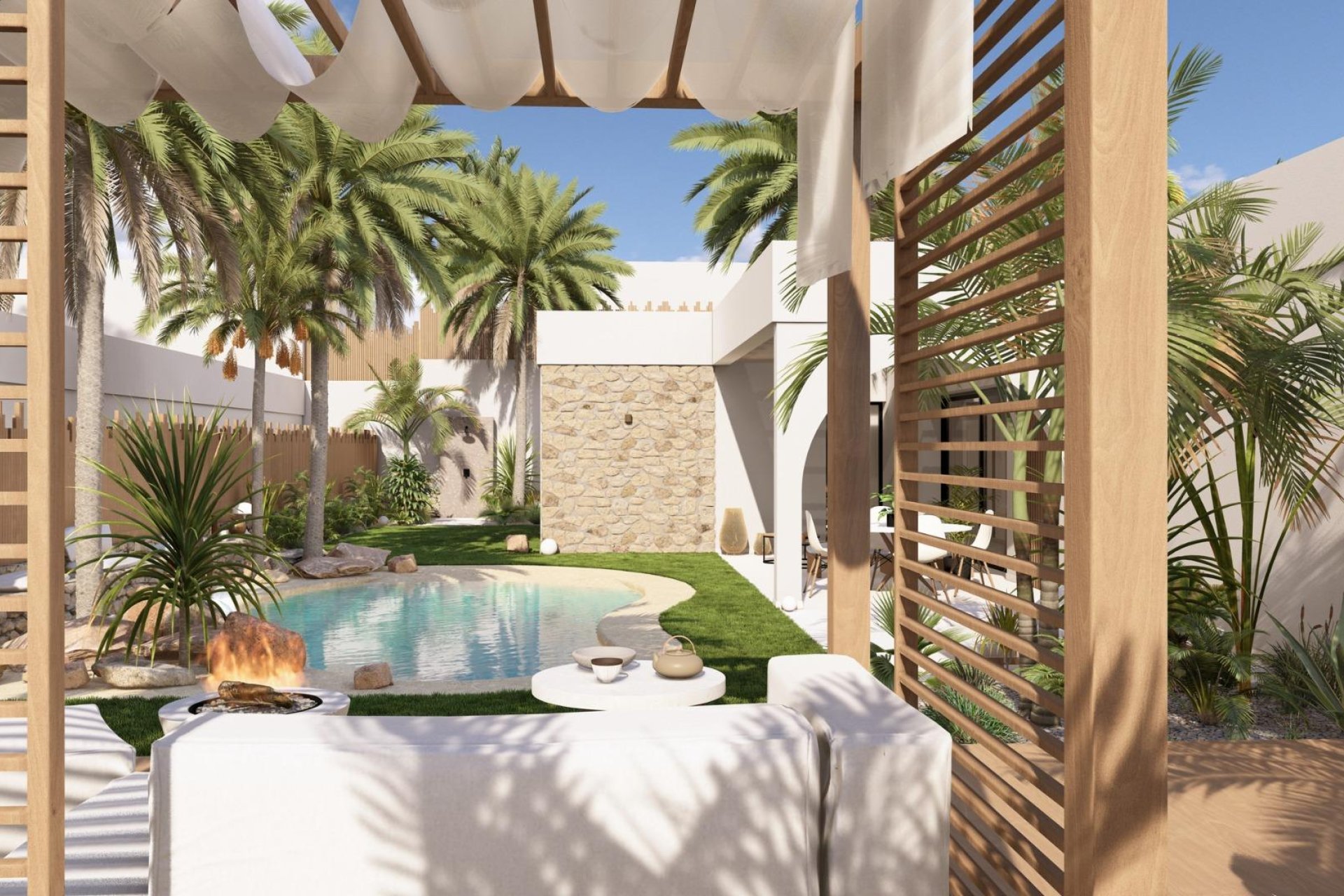 Nieuwbouw villa's in Altaona Golf Resort, Murcia