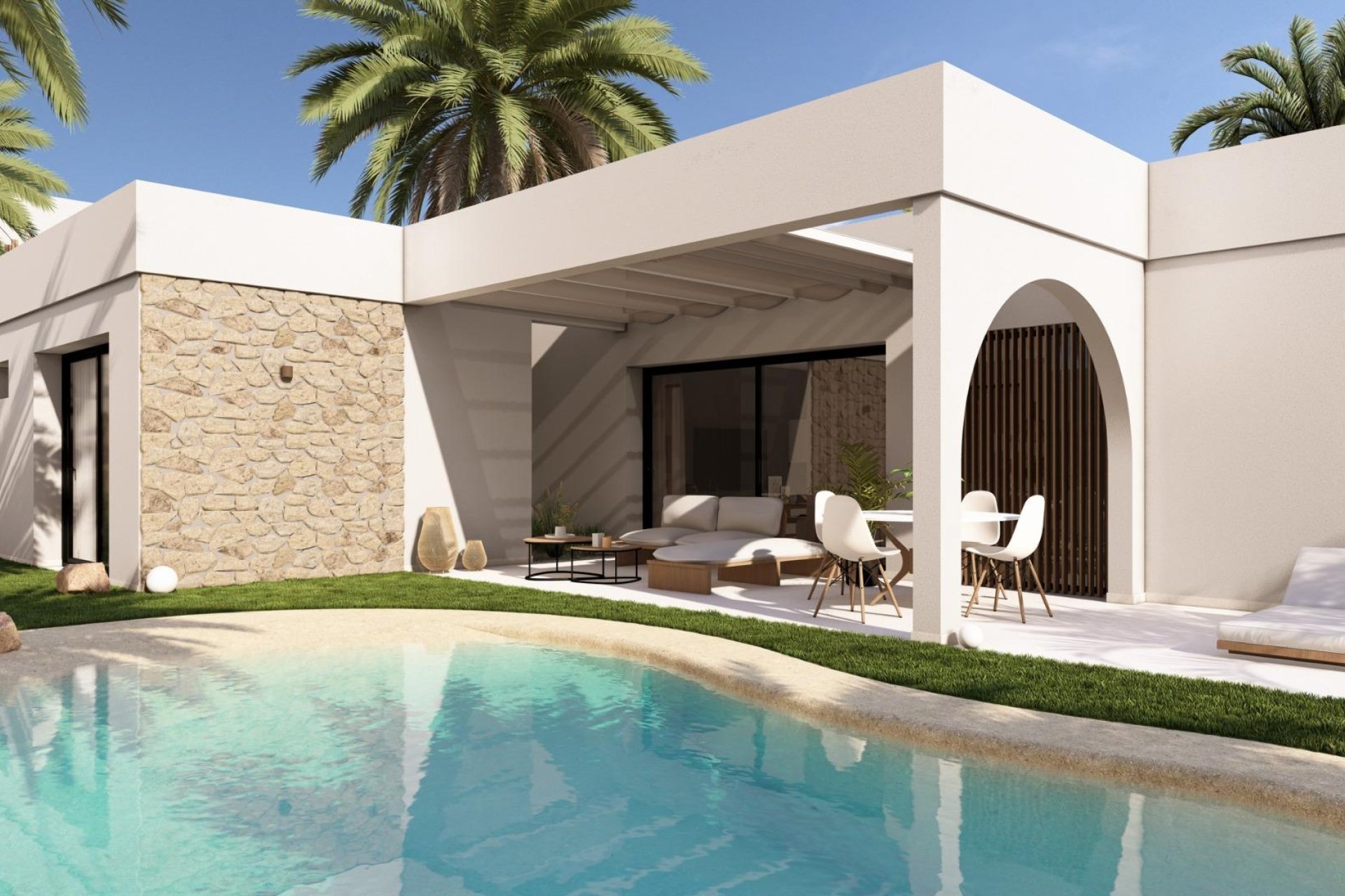 Nieuwbouw villa's in Altaona Golf Resort, Murcia