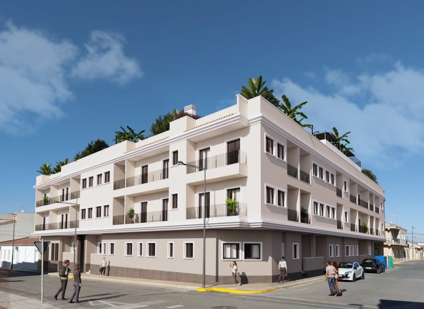 Nieuwbouw Woningen - Appartement - Begane grond -
Algorfa