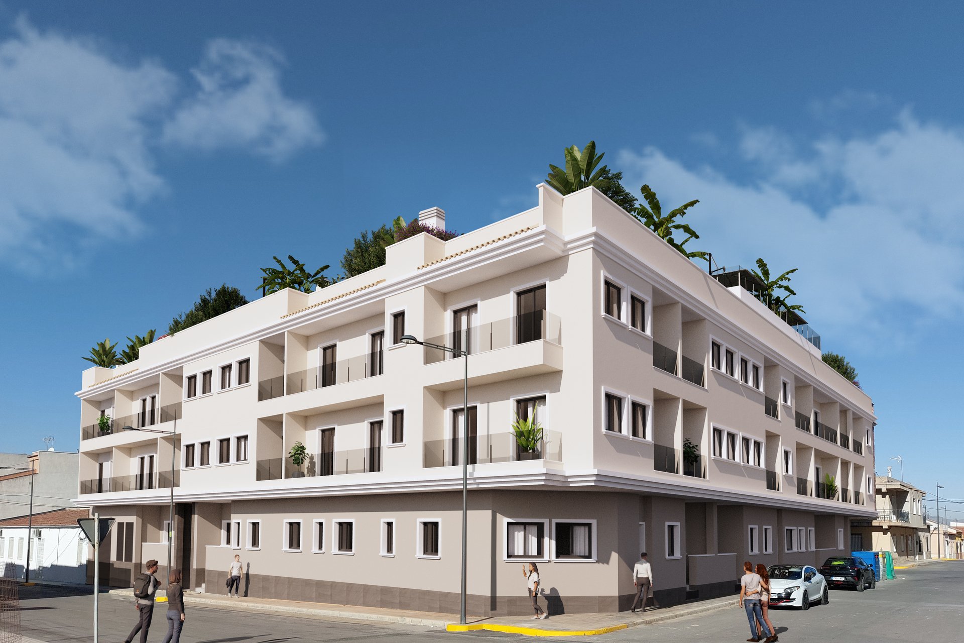 Nieuwbouw Woningen - Appartement - Begane grond -
Algorfa