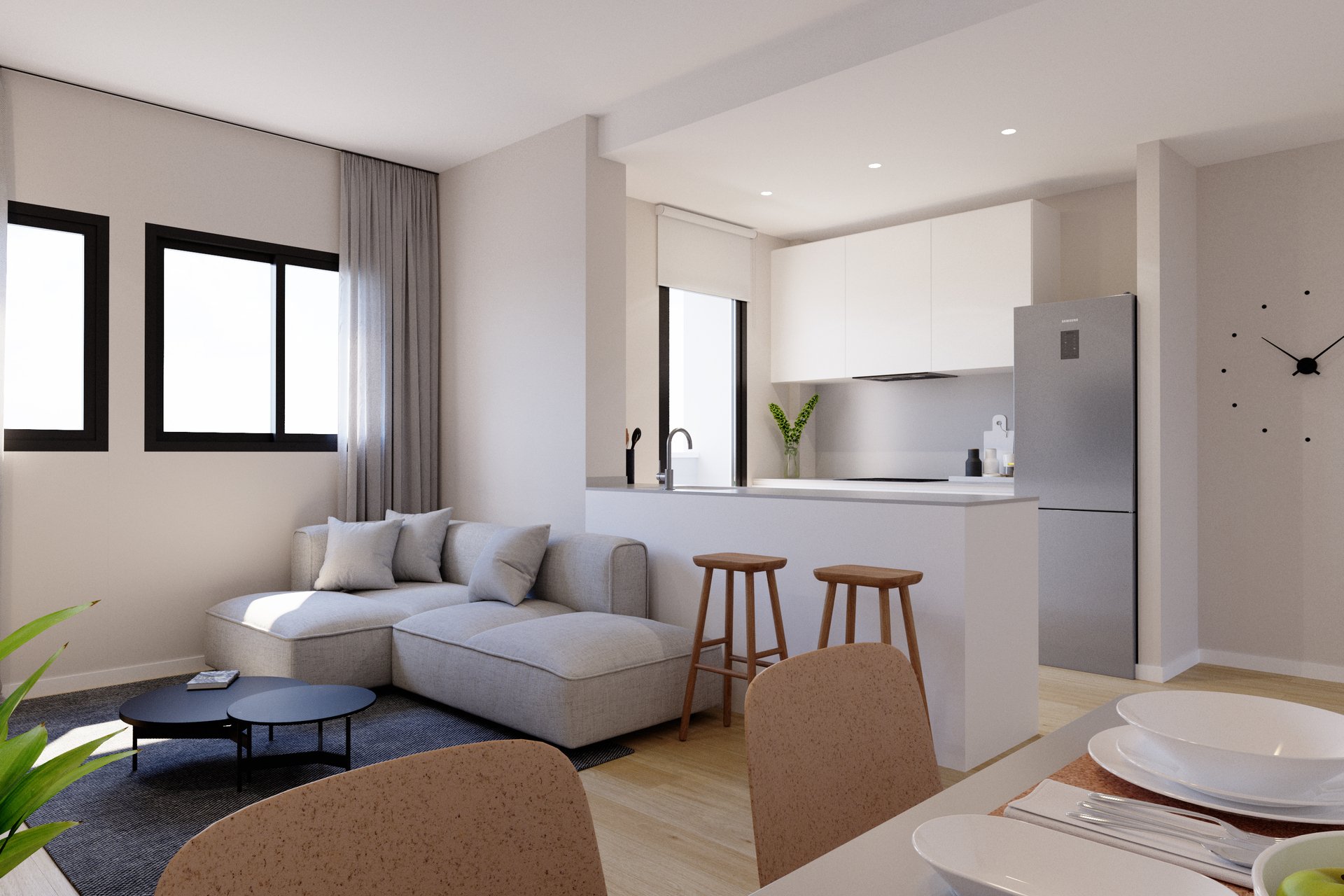 Nieuwbouw Woningen - Appartement - Begane grond -
Algorfa