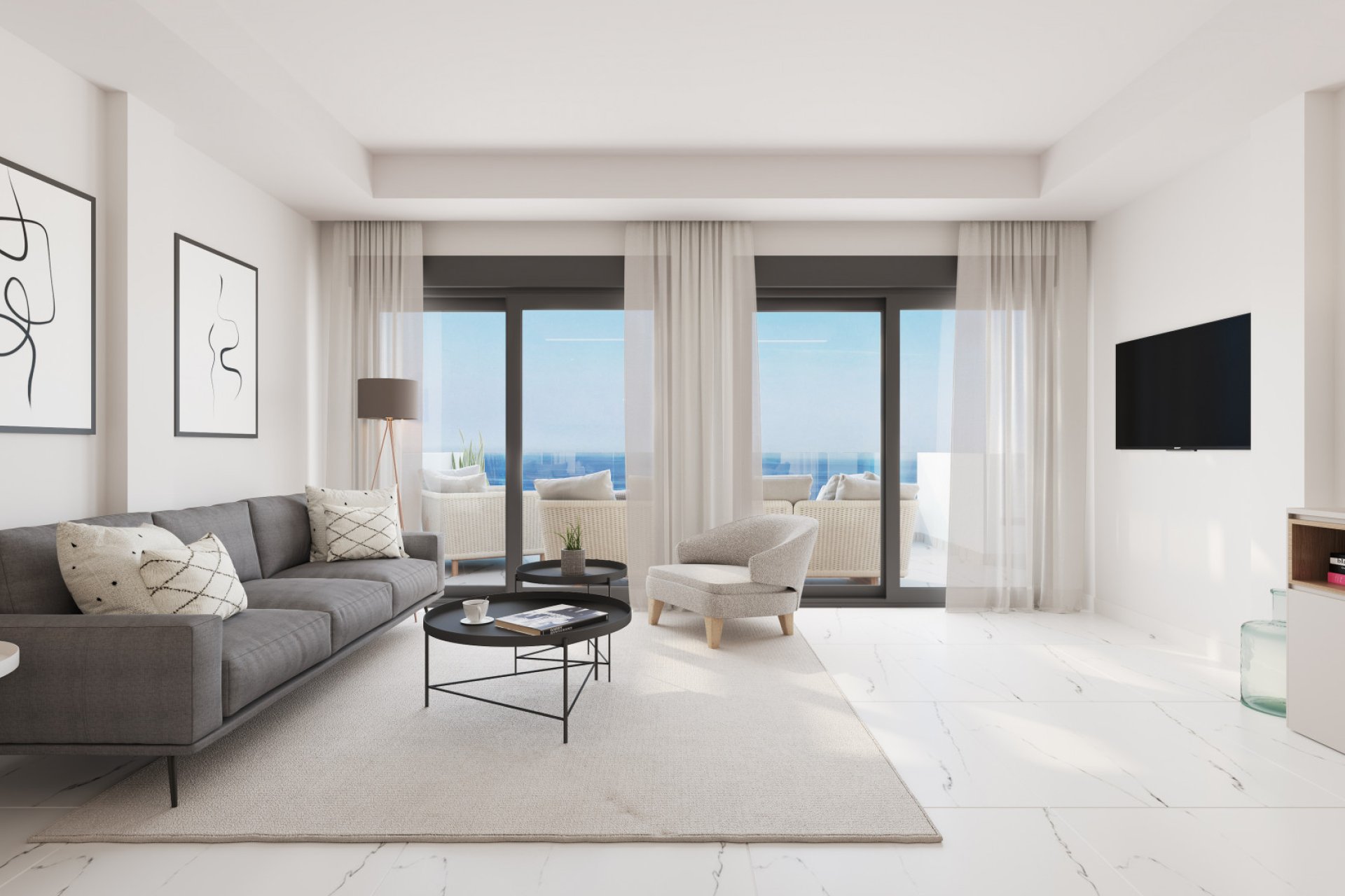 Nieuwbouw Woningen - Appartement - Begane grond -
Casares Costa