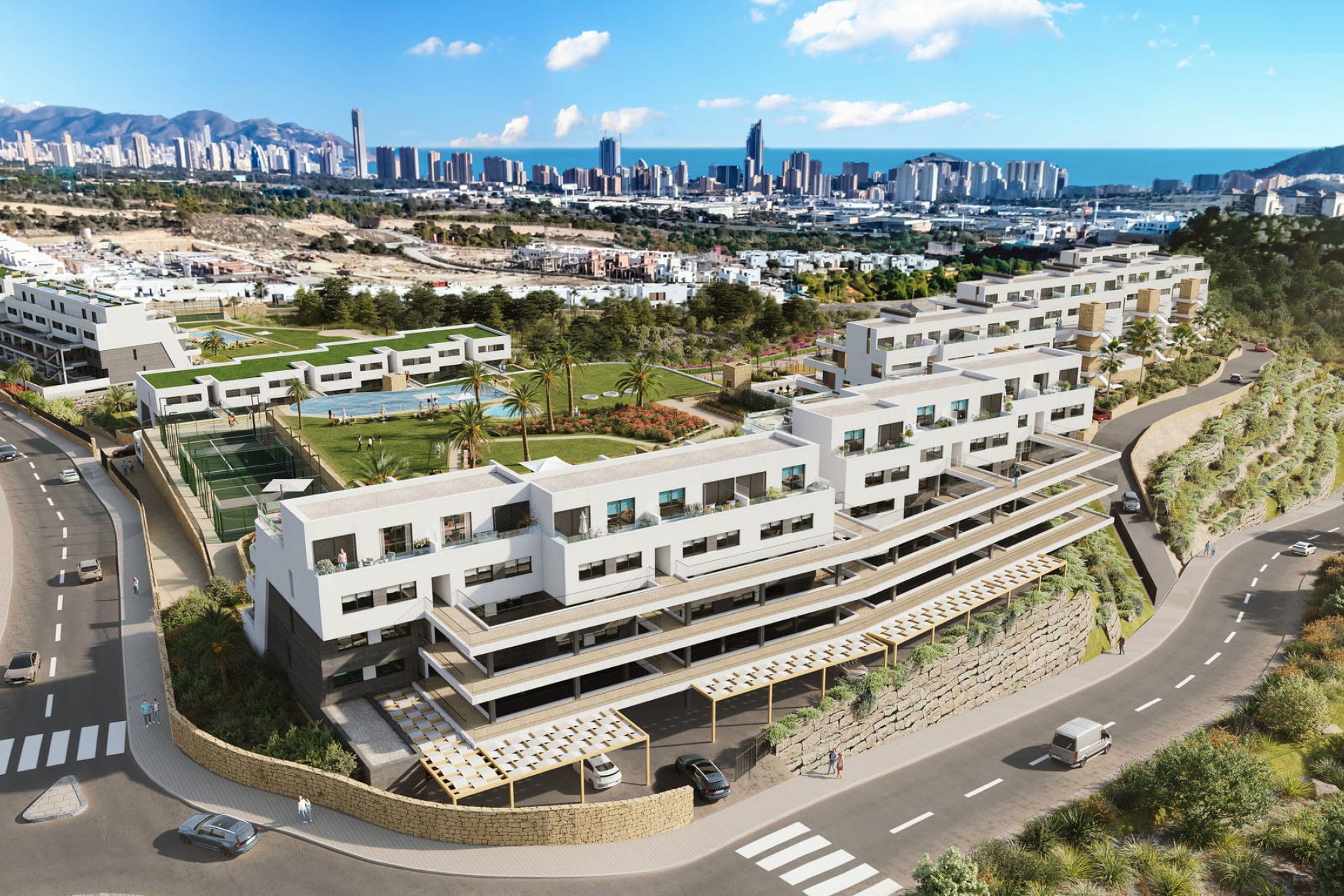 Nieuwbouw Woningen - Appartement - Begane grond -
Finestrat