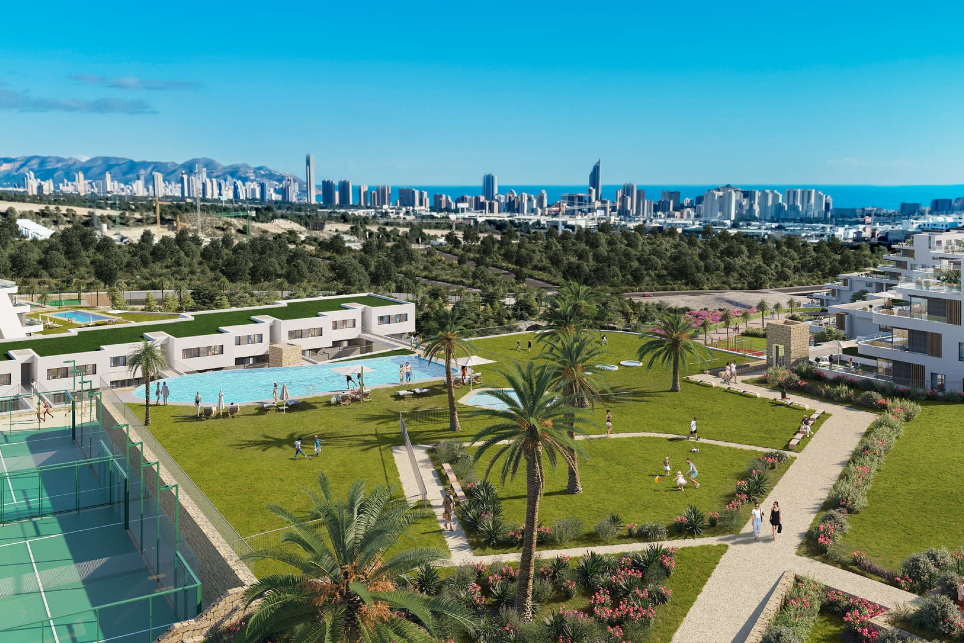 Nieuwbouw Woningen - Appartement - Begane grond -
Finestrat