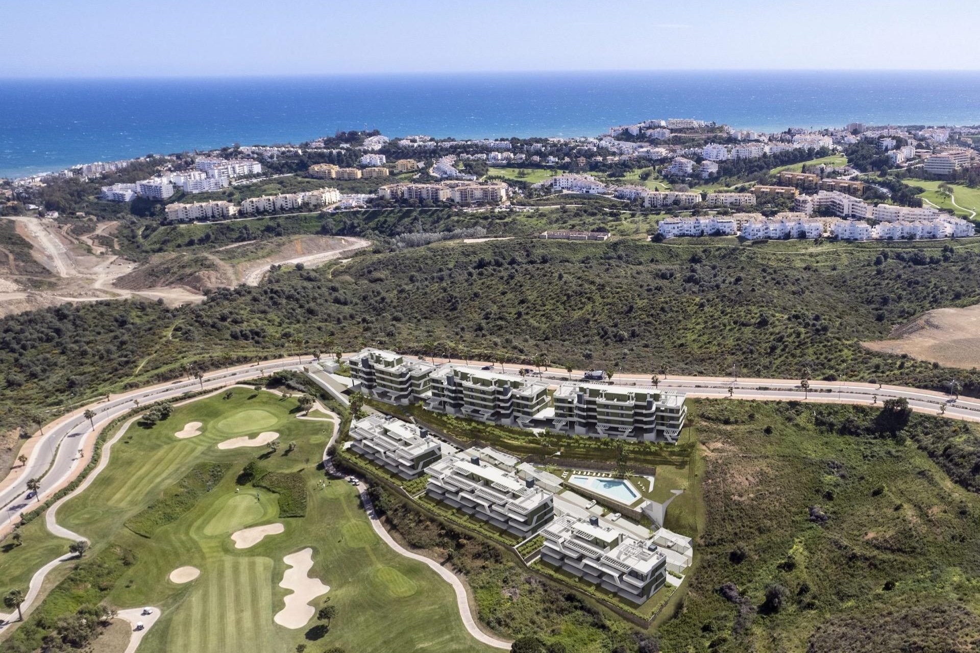 Nieuwbouw Woningen - Appartement - Begane grond -
La Cala de Mijas