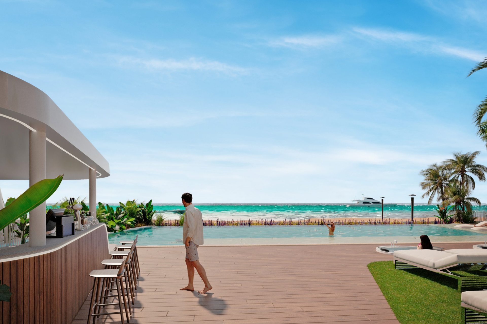 Nieuwbouw Woningen - Appartement - Begane grond -
La Manga del Mar Menor - La Manga Del Mar Menor