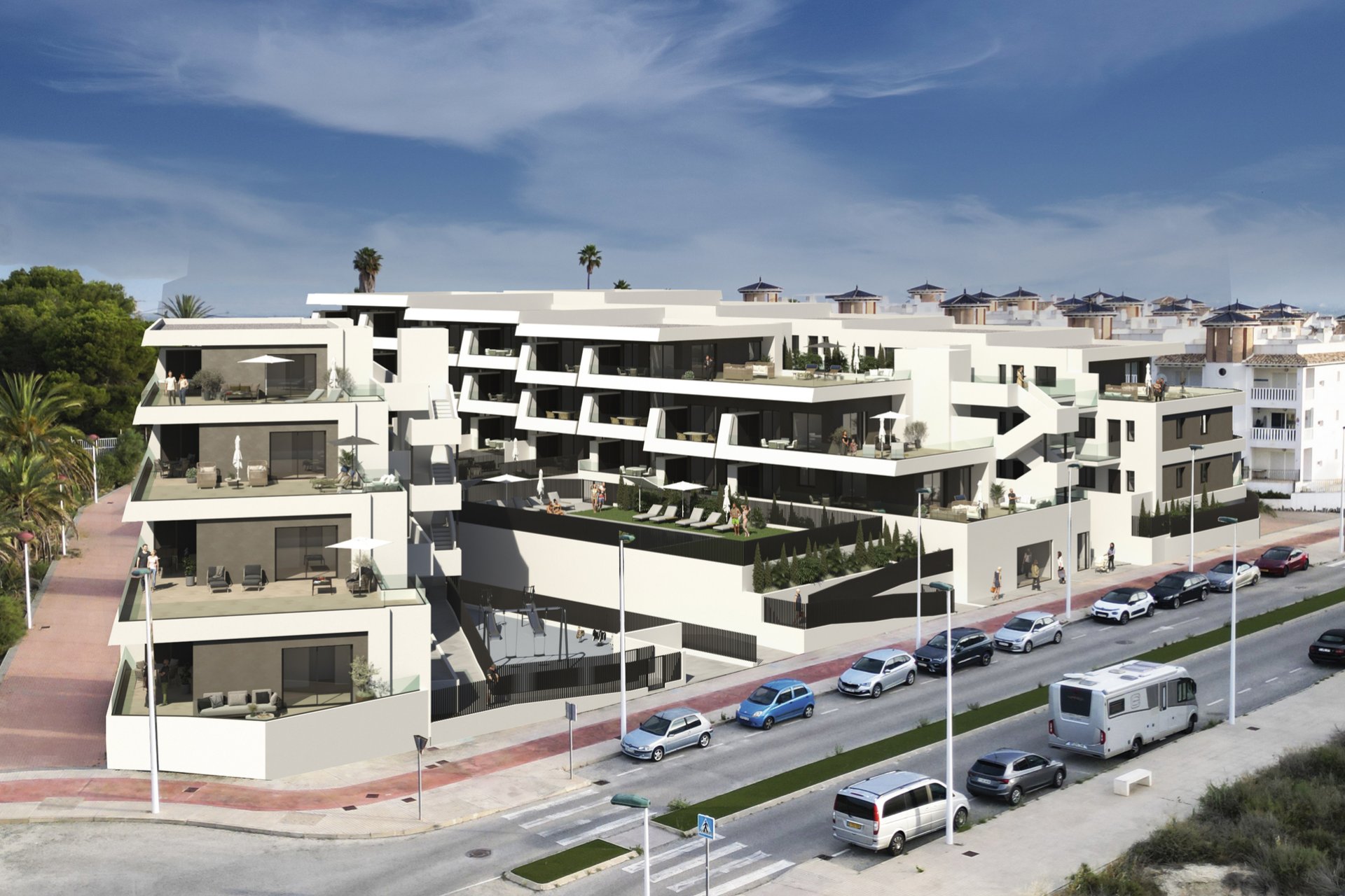 Nieuwbouw Woningen - Appartement - Begane grond -
La Marina - La Marina del Pinet