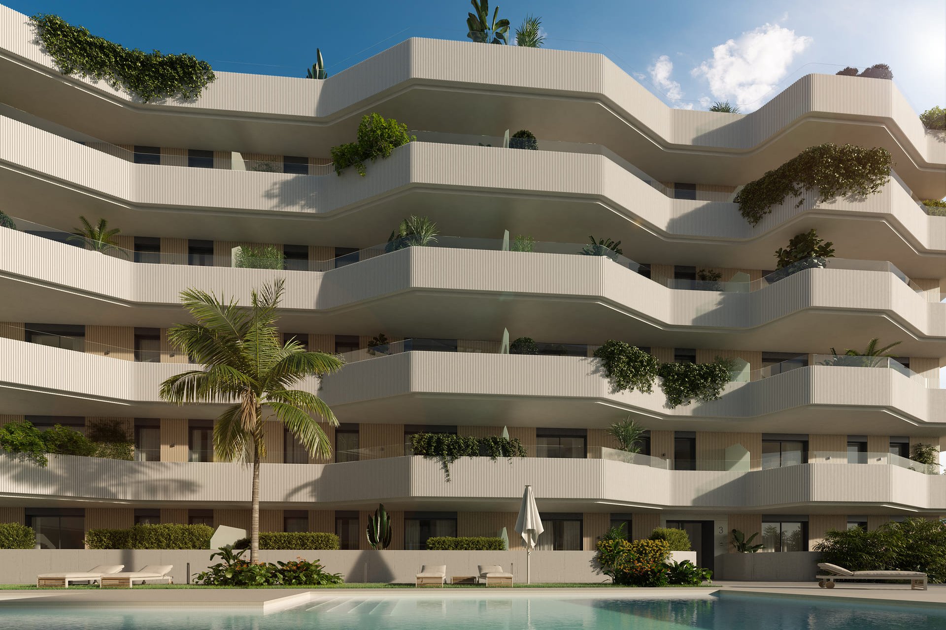 Nieuwbouw Woningen - Appartement - Begane grond -
Las Lagunas de Mijas
