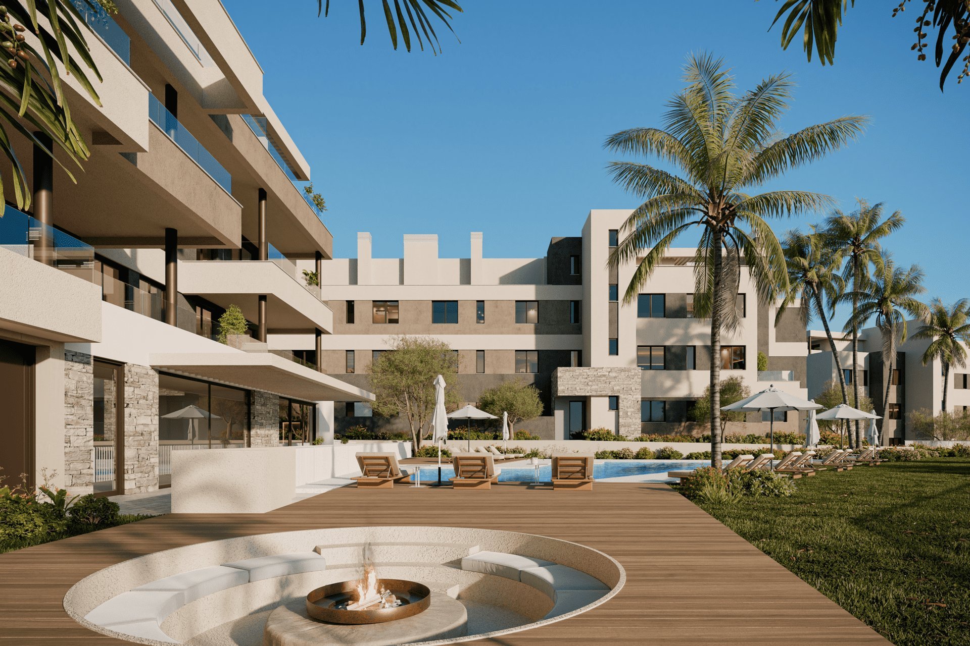 Nieuwbouw Woningen - Appartement - Begane grond -
Las Lagunas de Mijas