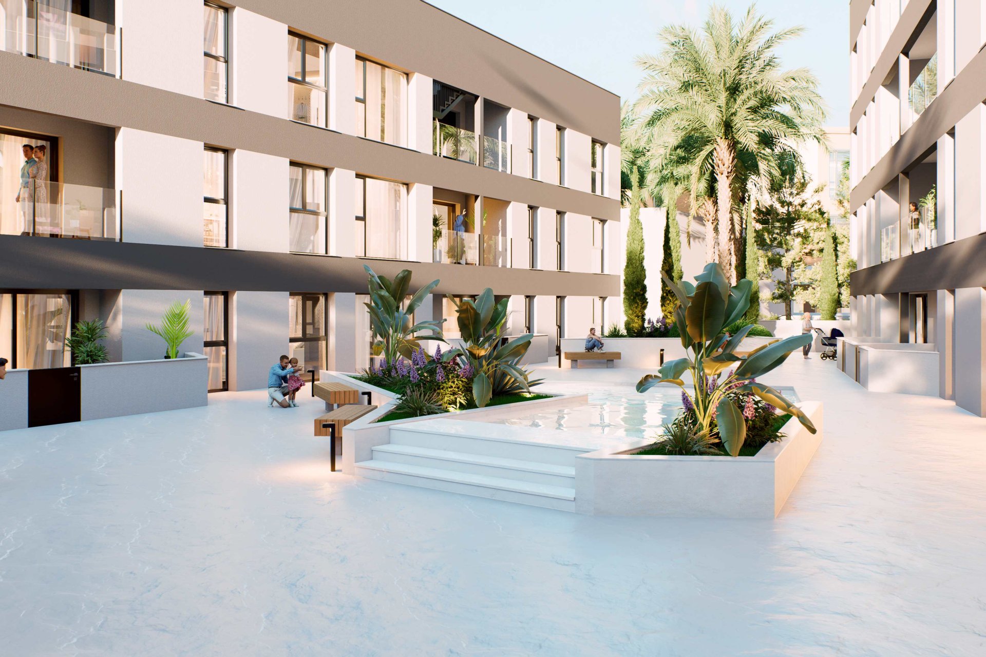 Nieuwbouw Woningen - Appartement - Begane grond -
Lo Pagan