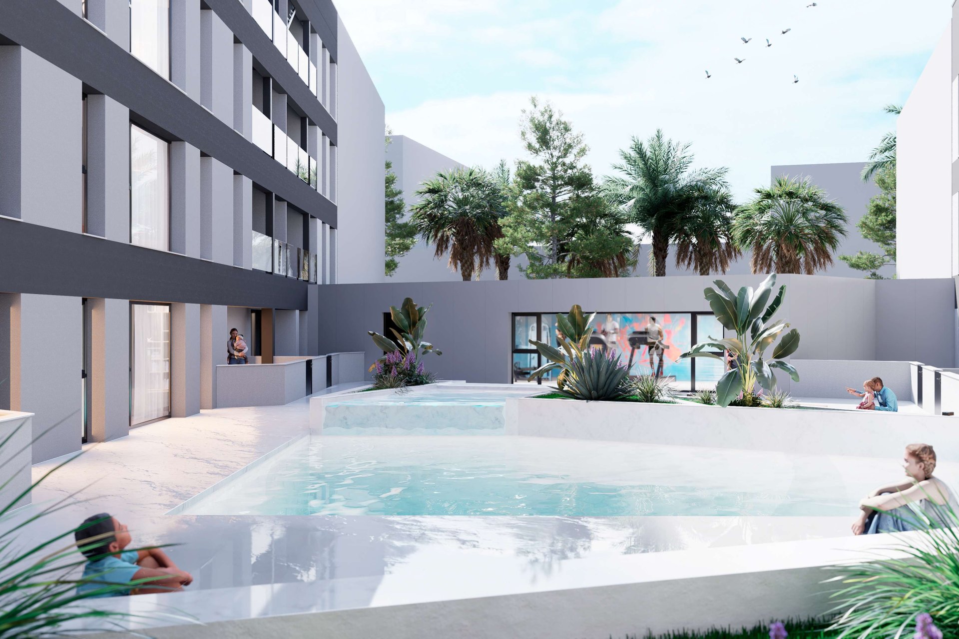 Nieuwbouw Woningen - Appartement - Begane grond -
Lo Pagan