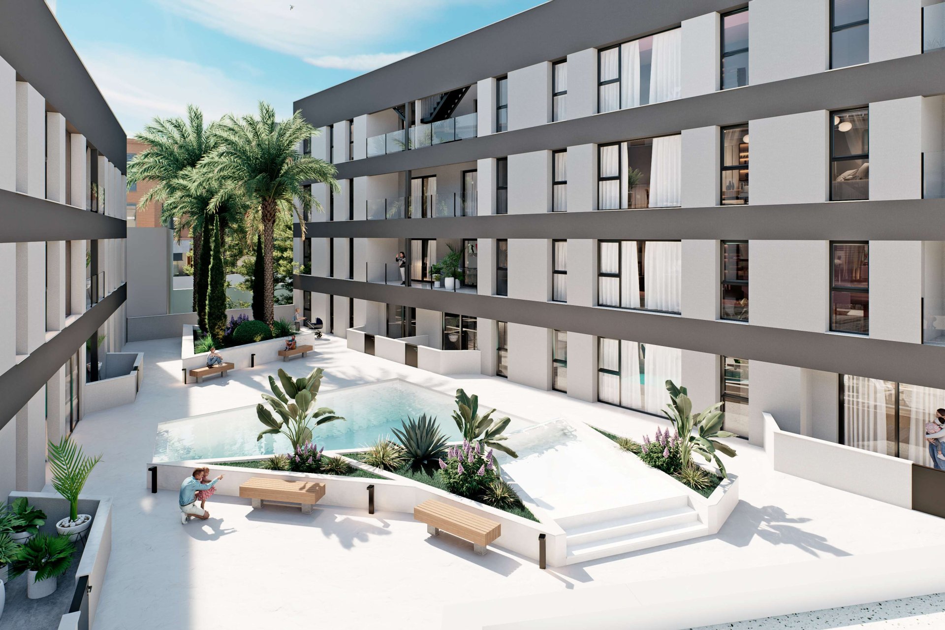 Nieuwbouw Woningen - Appartement - Begane grond -
Lo Pagan