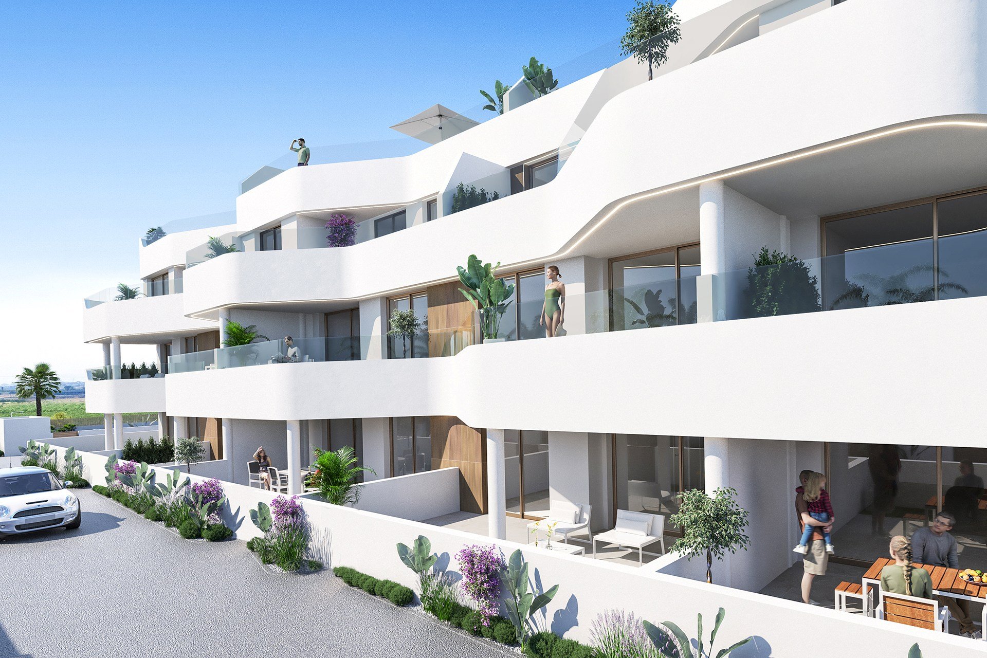 Nieuwbouw Woningen - Appartement - Begane grond -
Los Alcazares - Los Alcázares