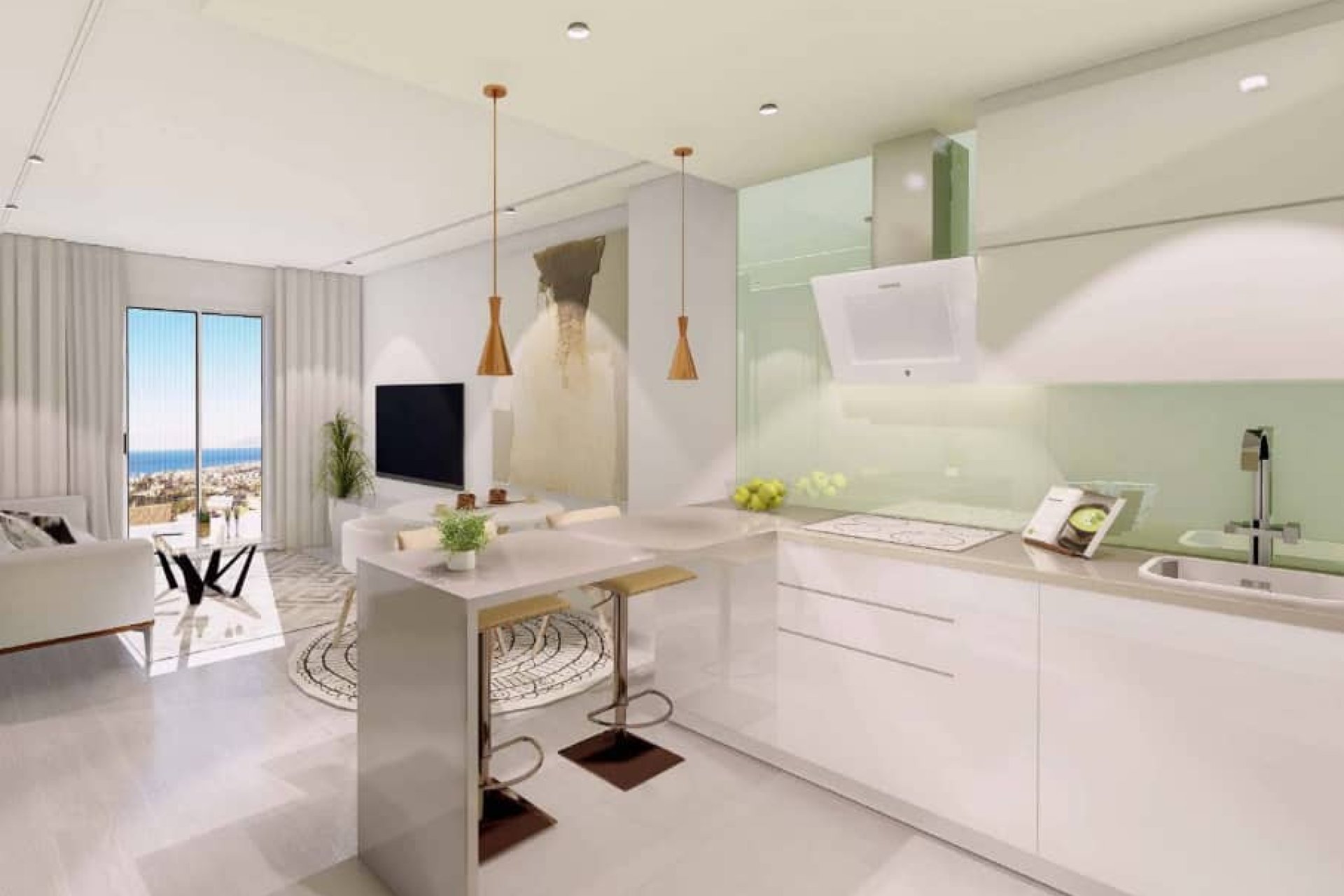 Nieuwbouw Woningen - Appartement - Begane grond -
Torre de Benagalbón