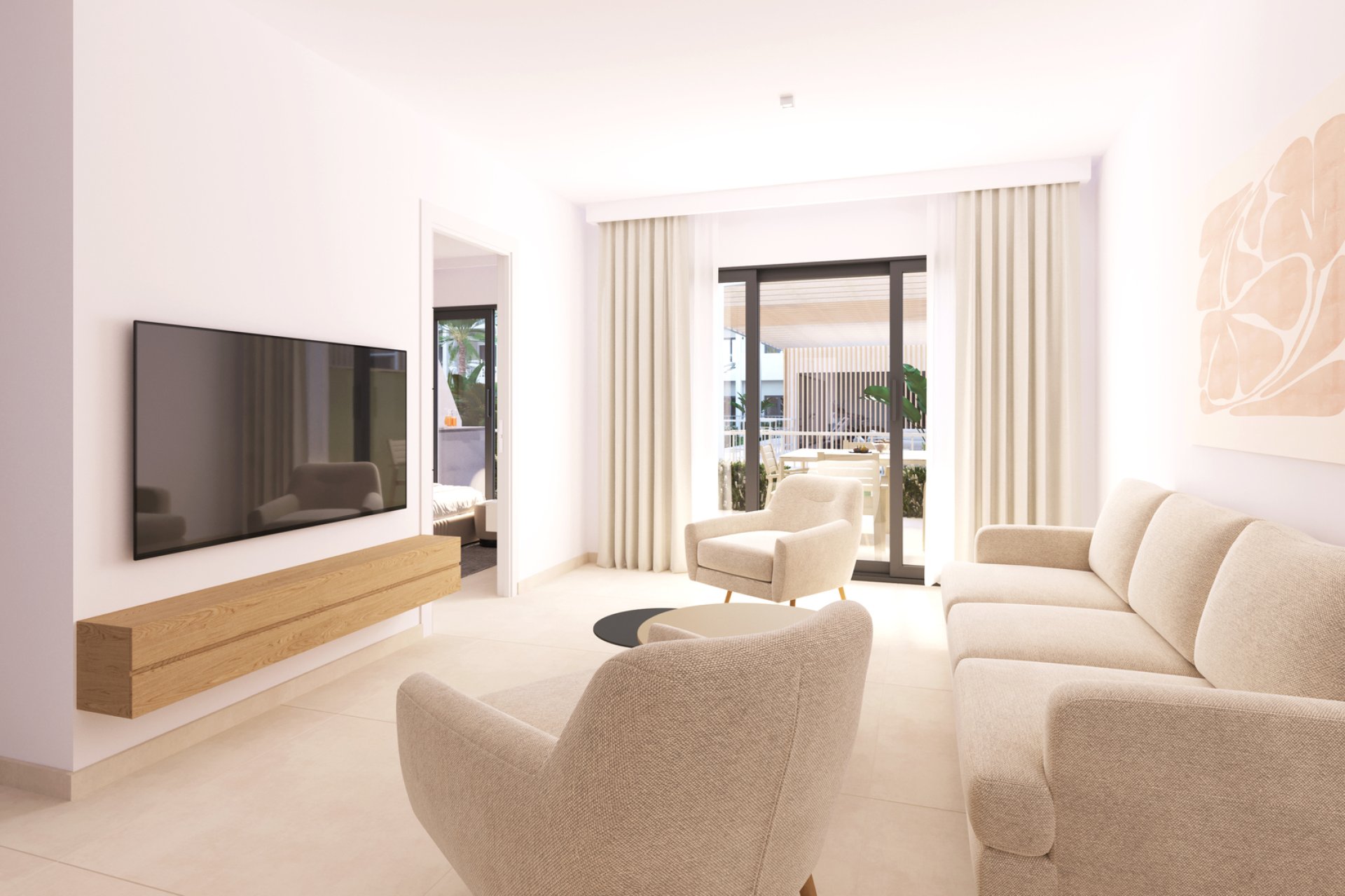 Nieuwbouw Woningen - Appartement - Begane grond -
Torre-Pacheco