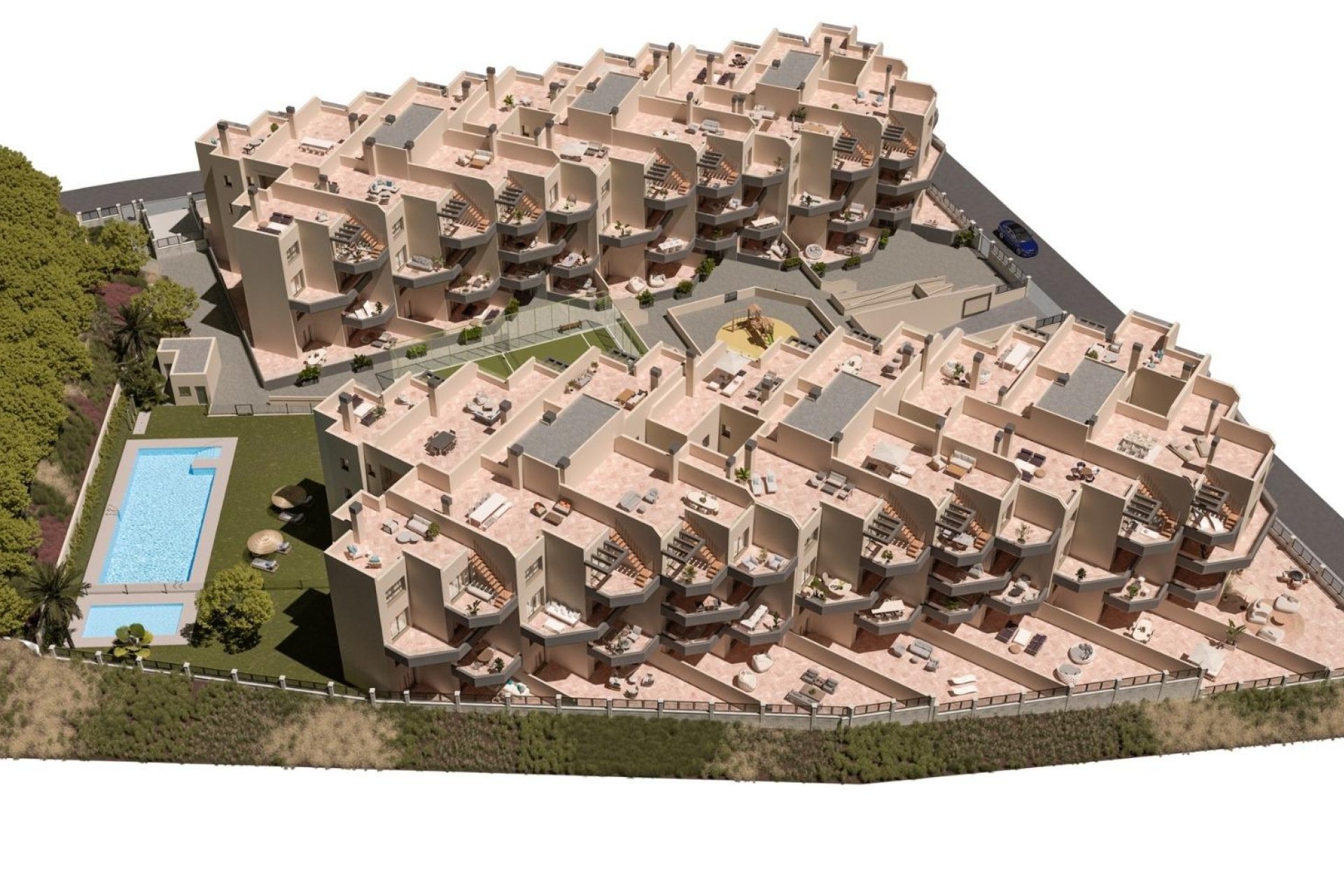 Nieuwbouw Woningen - Appartement - Begane grond -
Torrox