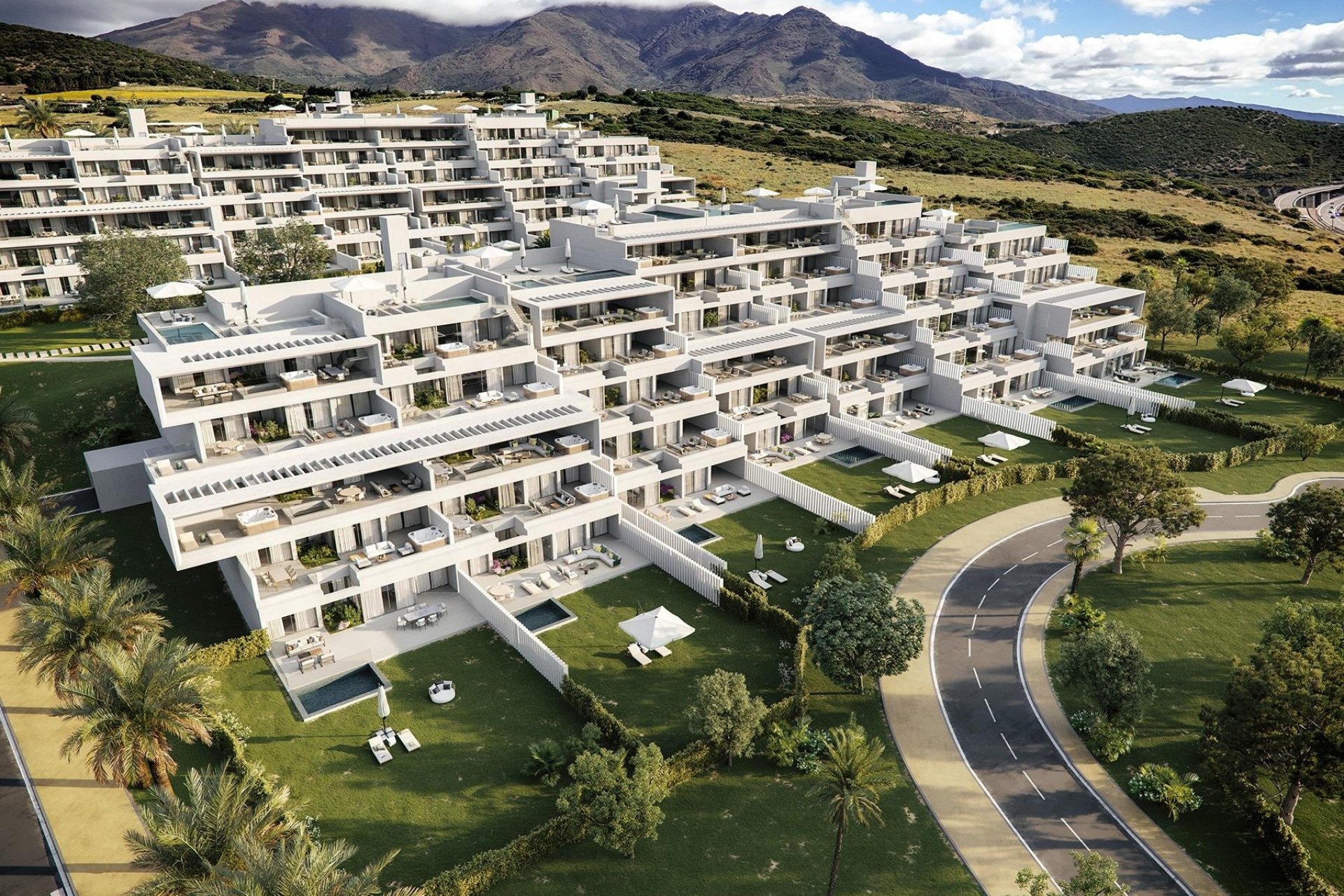 Nieuwbouw Woningen - Appartement -
Casares - Alcazaba Lagoon