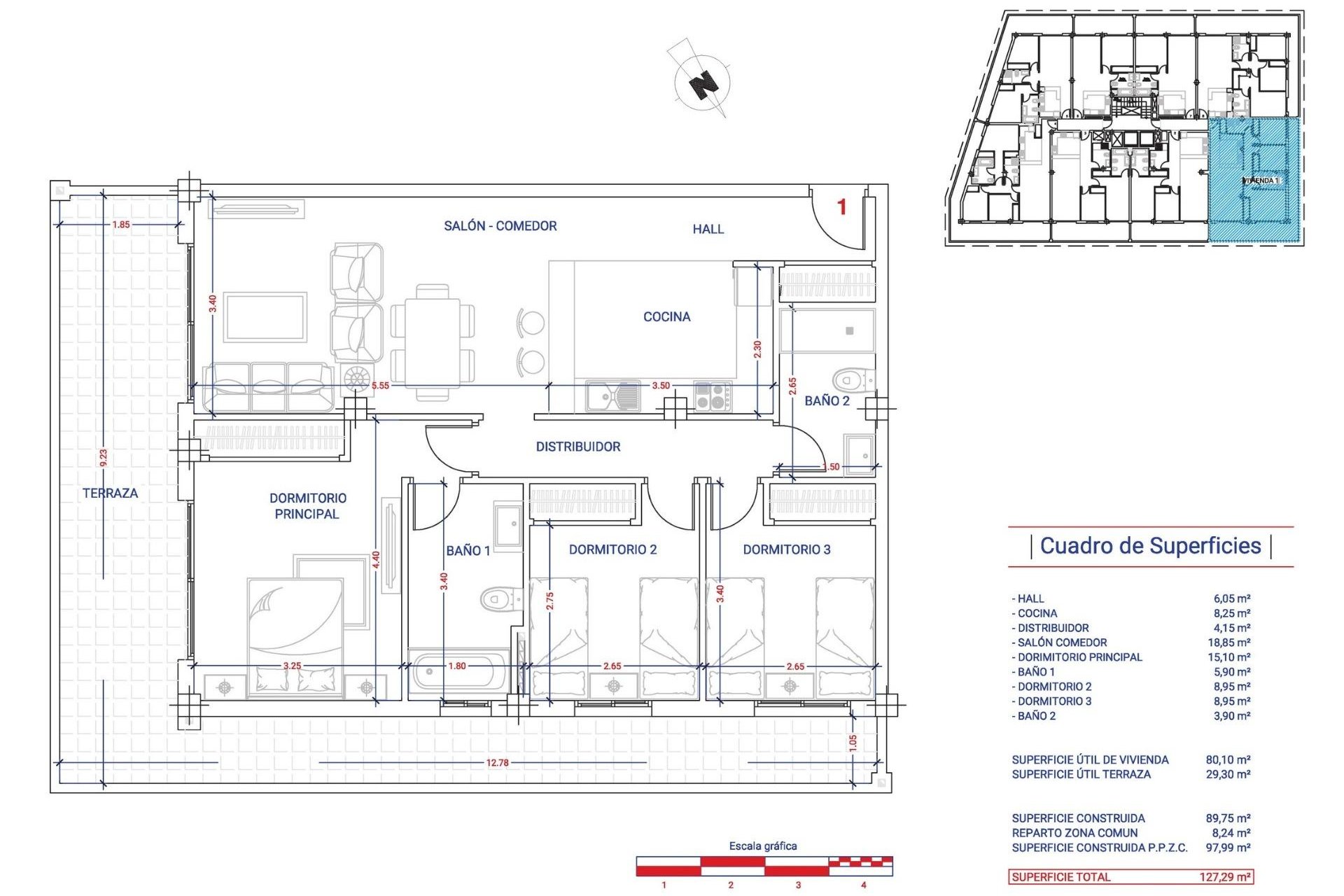 Nieuwbouw Woningen - Appartement -
Fuengirola - Centro