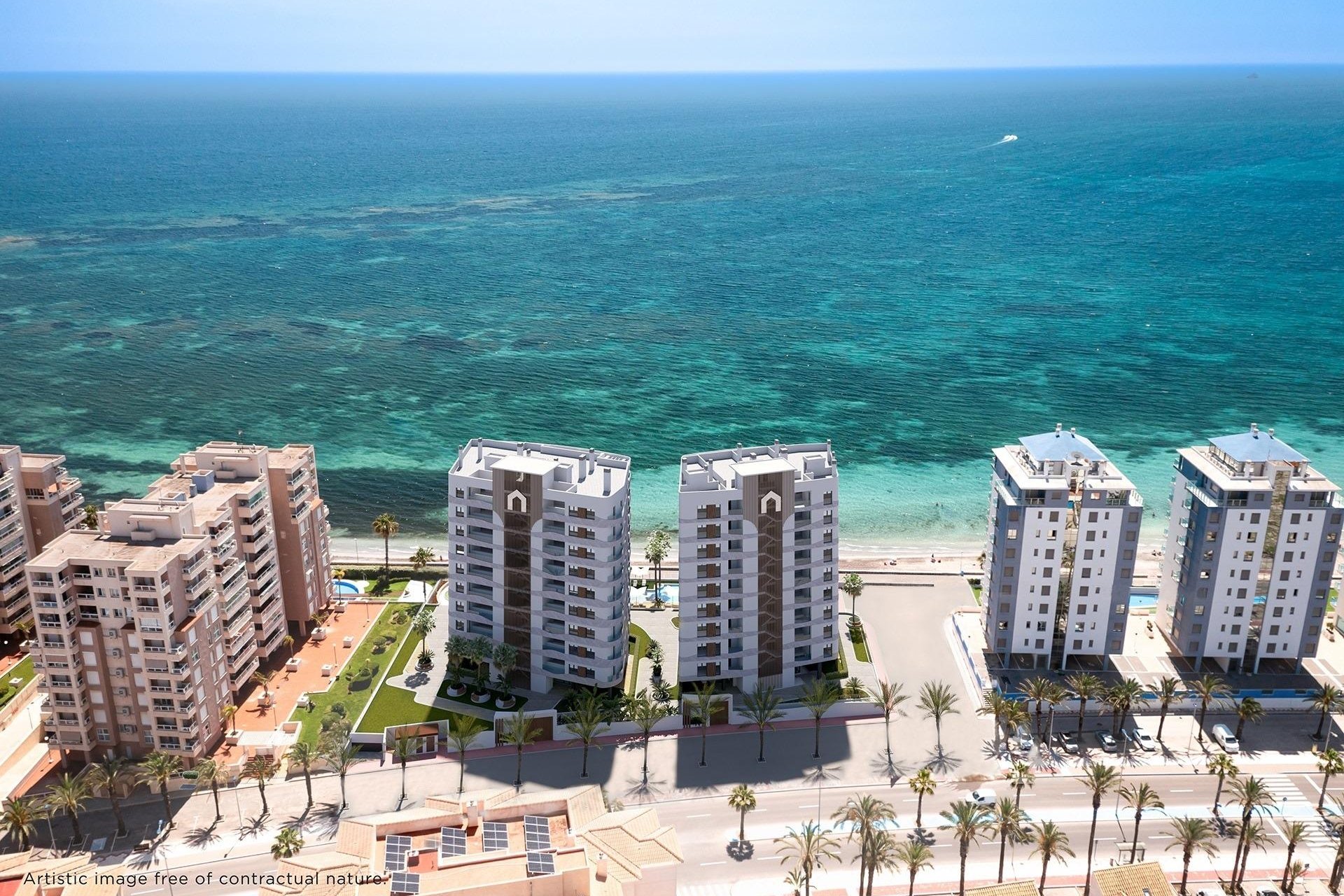 Nieuwbouw Woningen - Appartement -
La Manga del Mar Menor - 1ª Linea Del Mar Mediterraneo