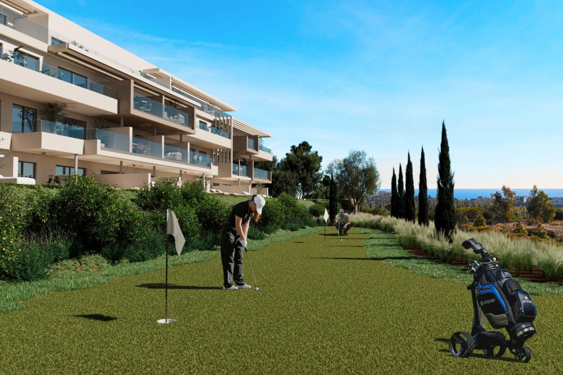 Nieuwbouw Woningen - Appartement -
Las Lagunas de Mijas