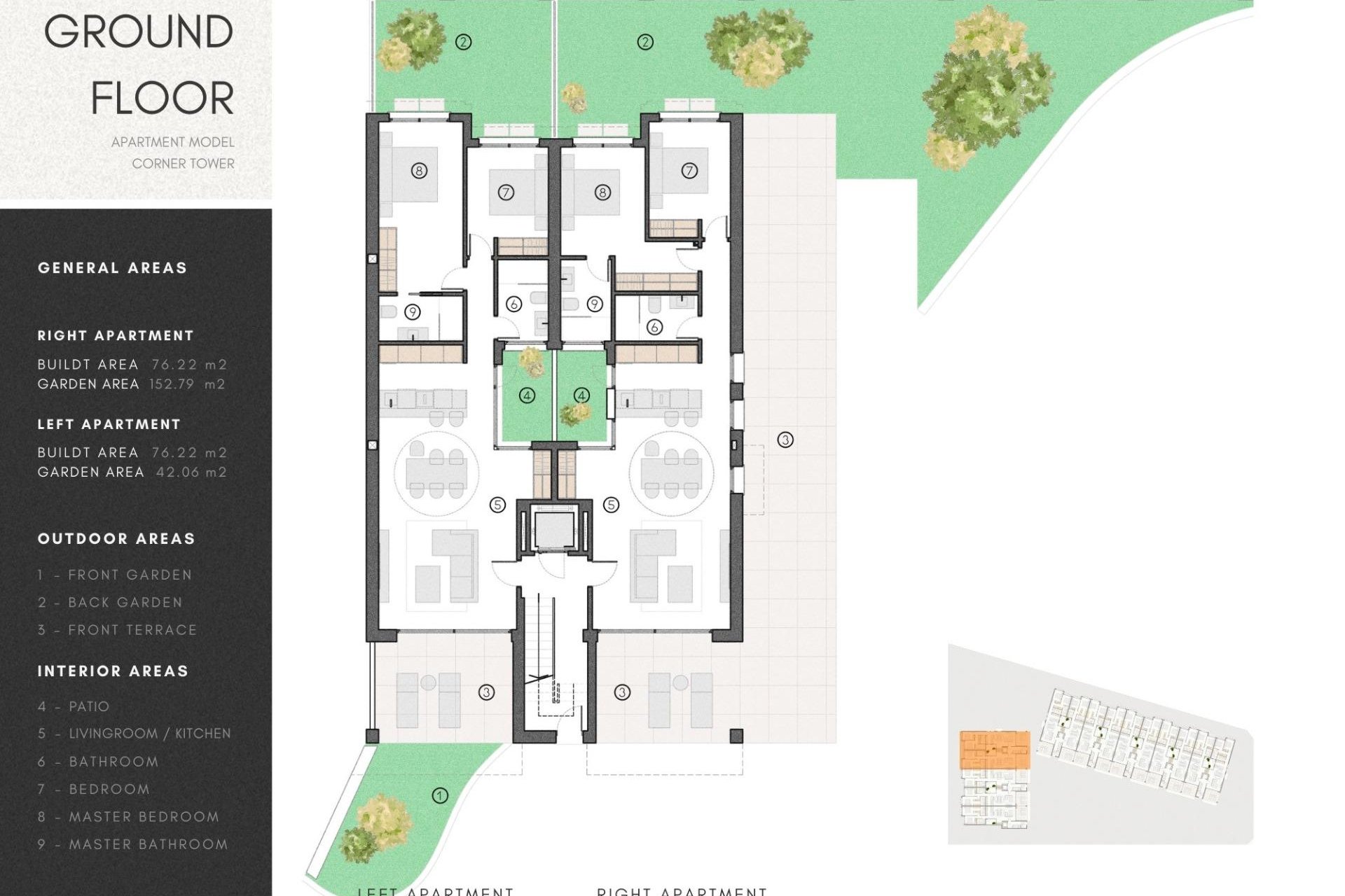 Nieuwbouw Woningen - Appartement -
Los Alcazares - Serena Golf