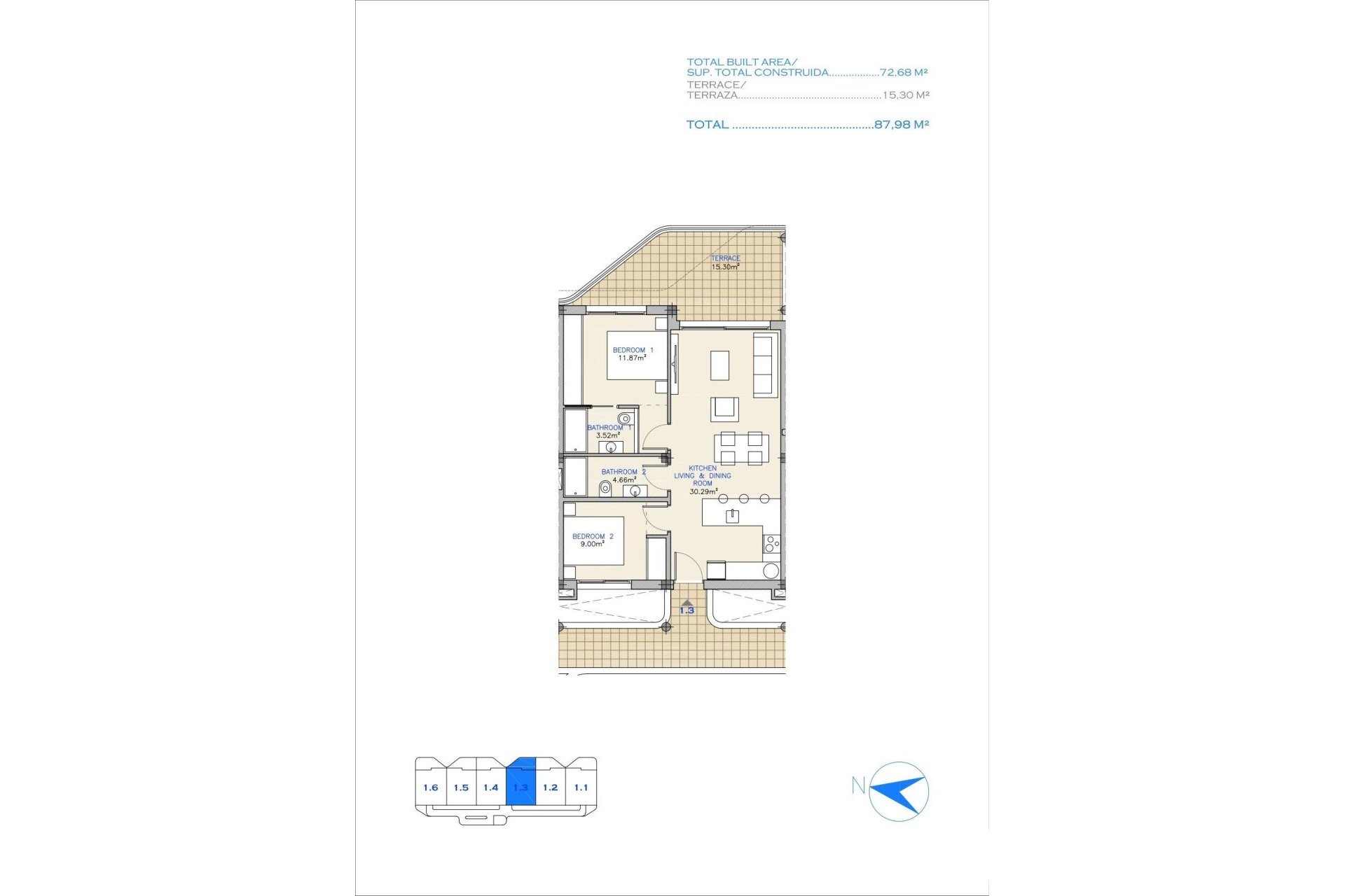 Nieuwbouw Woningen - Appartement -
Los Alcazares - Serena Golf