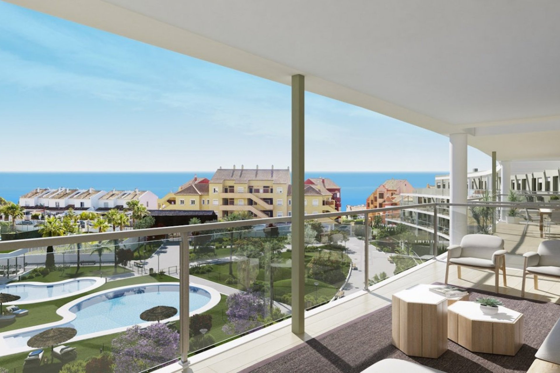 Nieuwbouw Woningen - Appartement -
Manilva - Aldea Beach