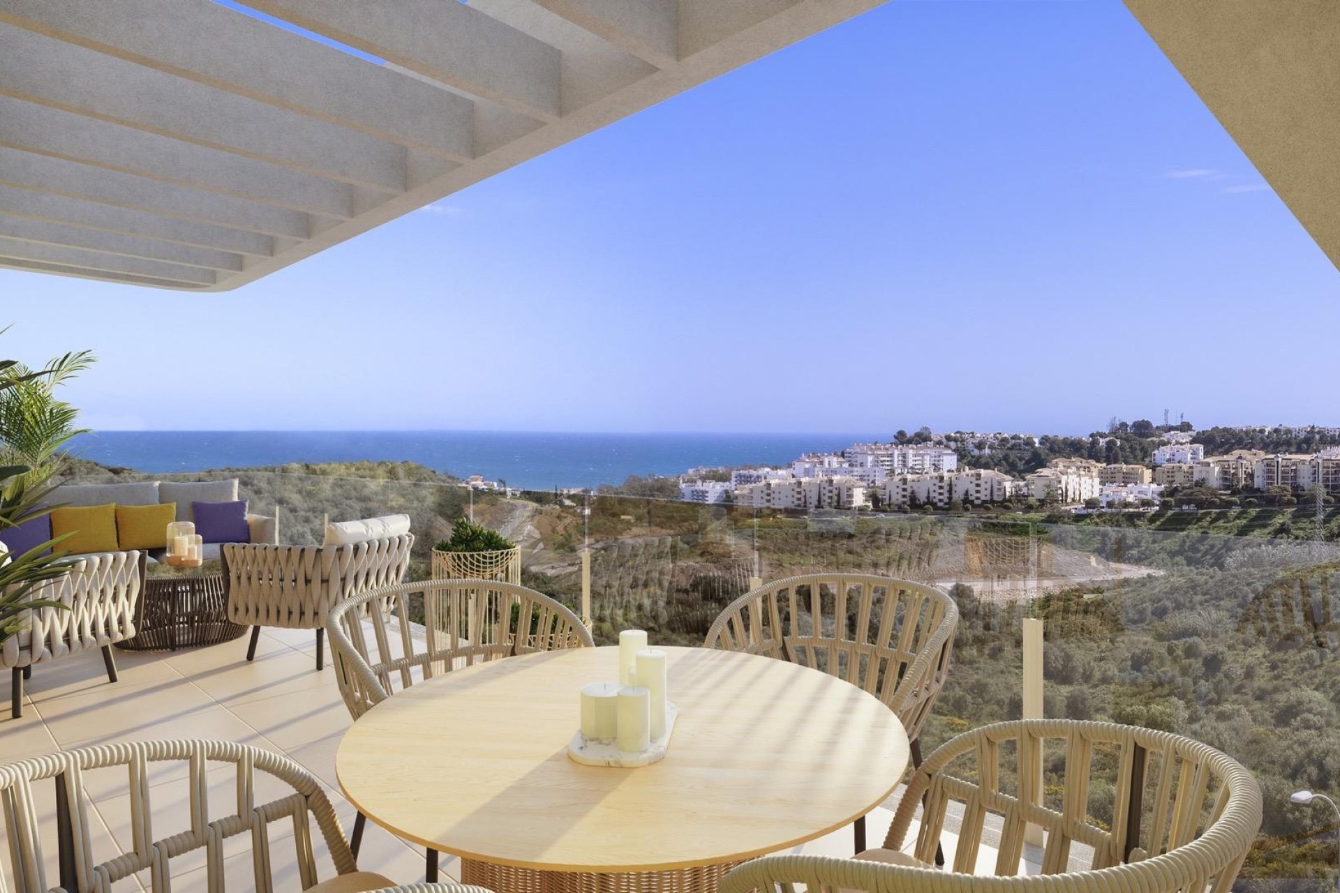 Nieuwbouw Woningen - Appartement -
Mijas - Calaburra - Chaparral