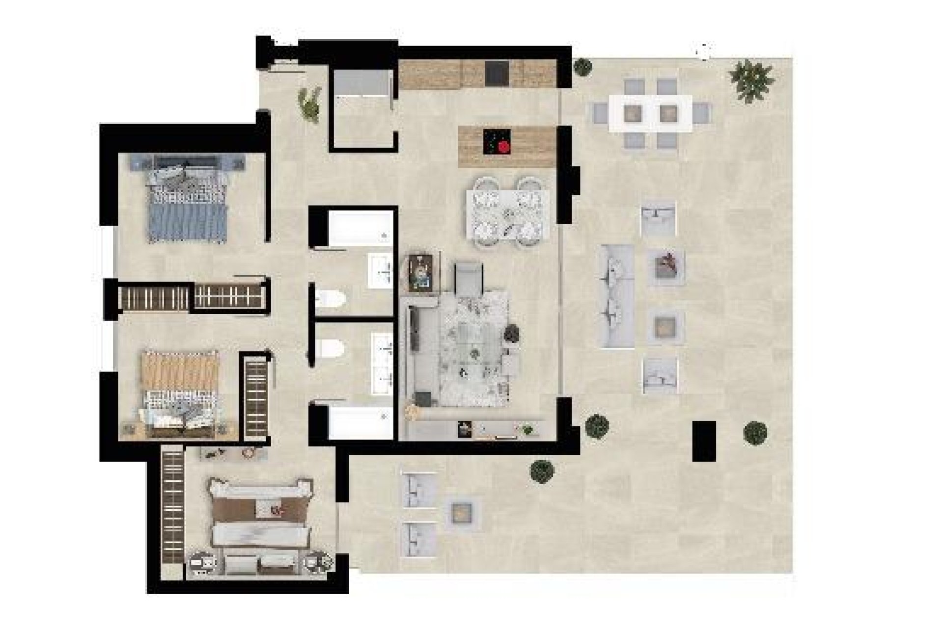 Nieuwbouw Woningen - Appartement -
Mijas - Calanova