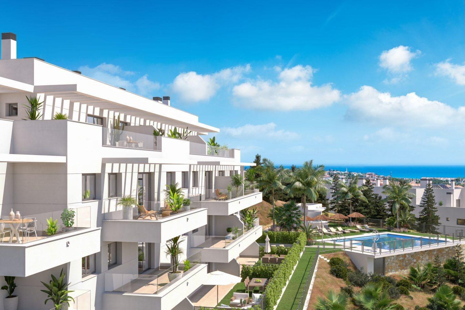 Nieuwbouw Woningen - Appartement -
Mijas - El Chaparral