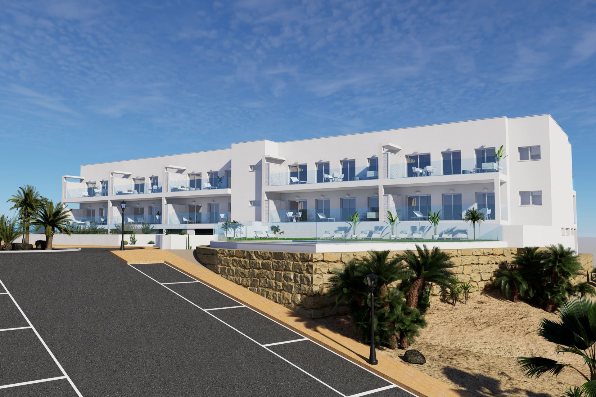 Nieuwbouw Woningen - Appartement -
Mojacar - Mojácar