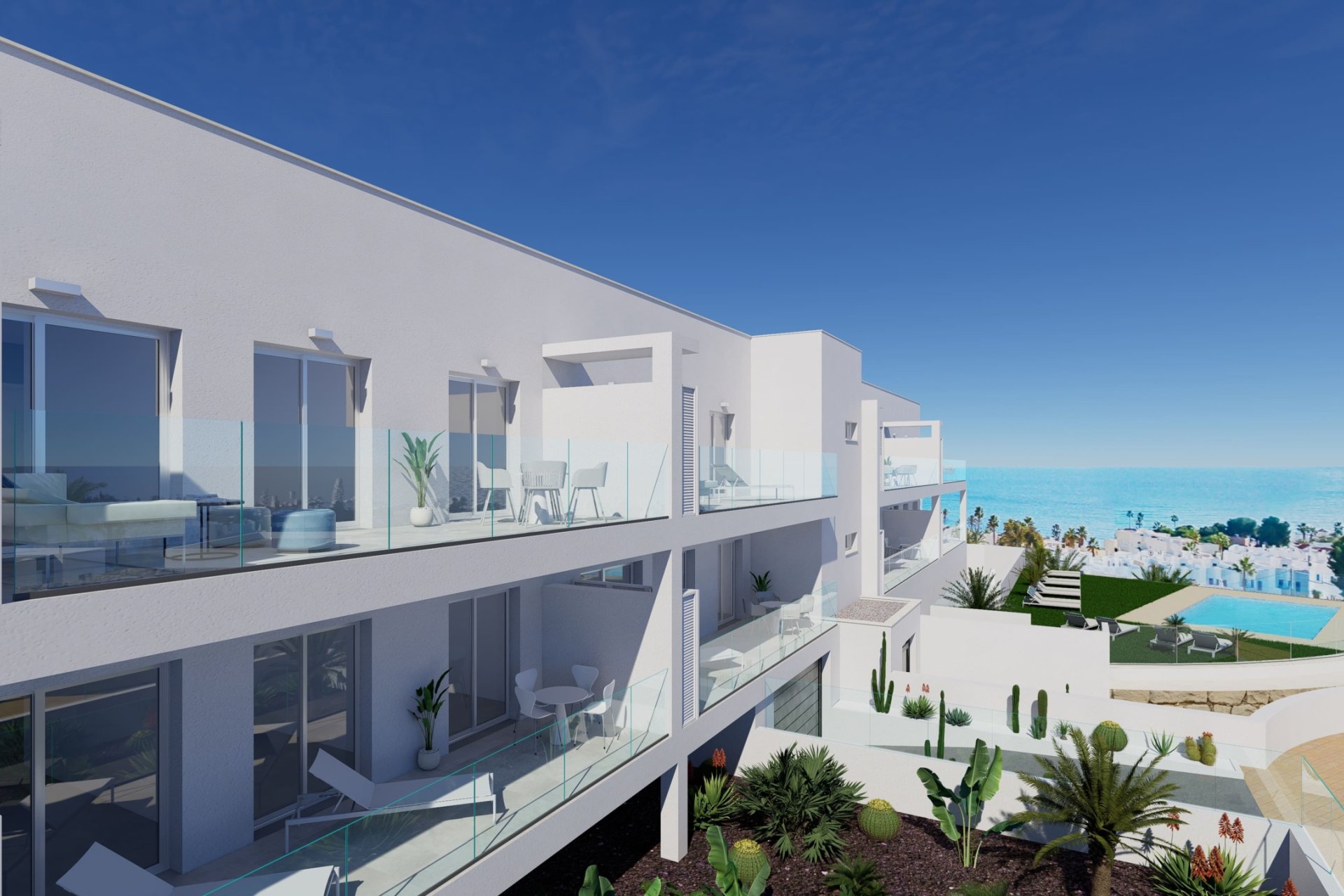 Nieuwbouw Woningen - Appartement -
Mojacar - Mojácar