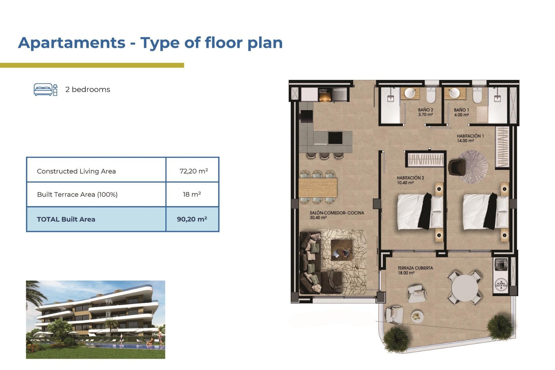 Nieuwbouw Woningen - Appartement -
Orihuela Costa - Punta Prima