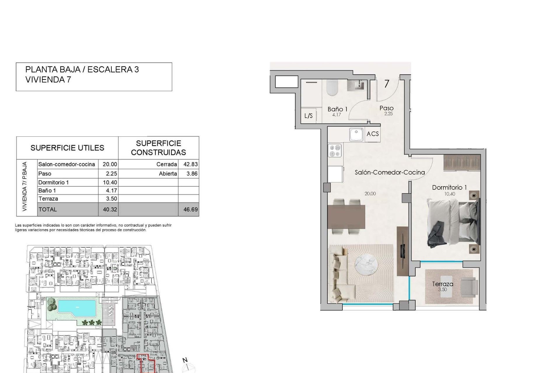 Nieuwbouw Woningen - Appartement -
Santa Pola - Estacion de autobuses