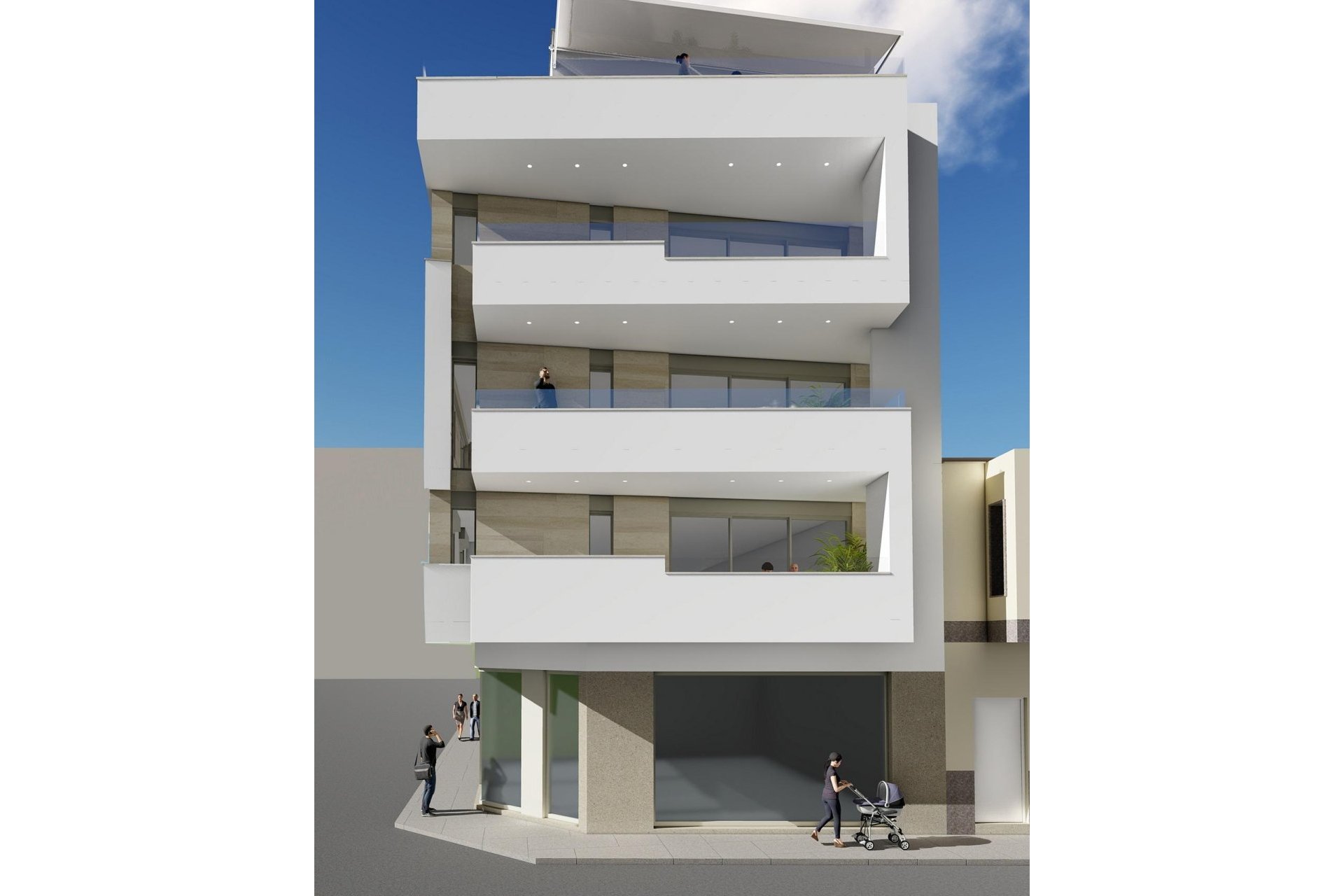 Nieuwbouw Woningen - Appartement -
Torrevieja - Playa del Cura