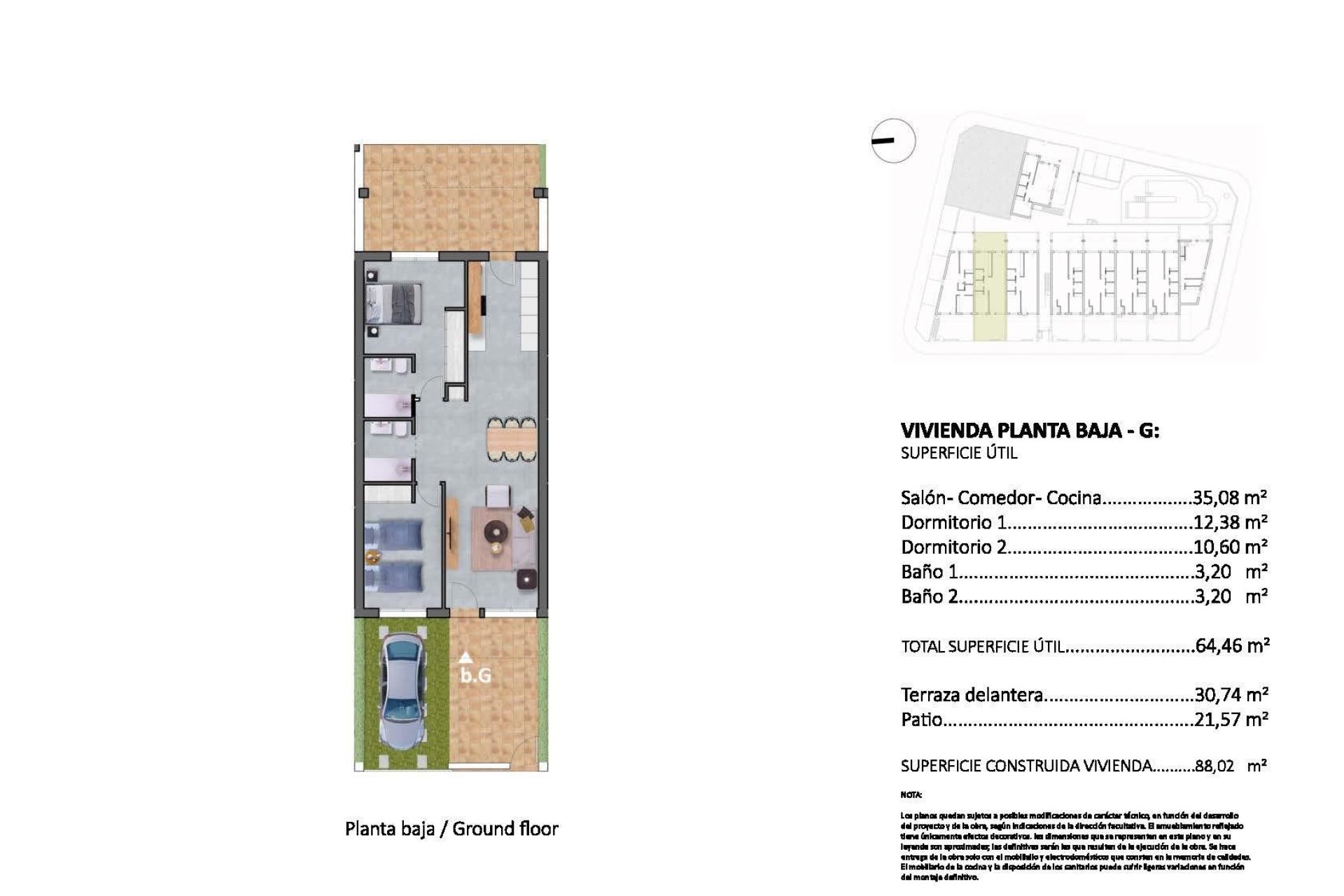 Nieuwbouw Woningen - Bungalow -
Pilar de la Horadada - pueblo