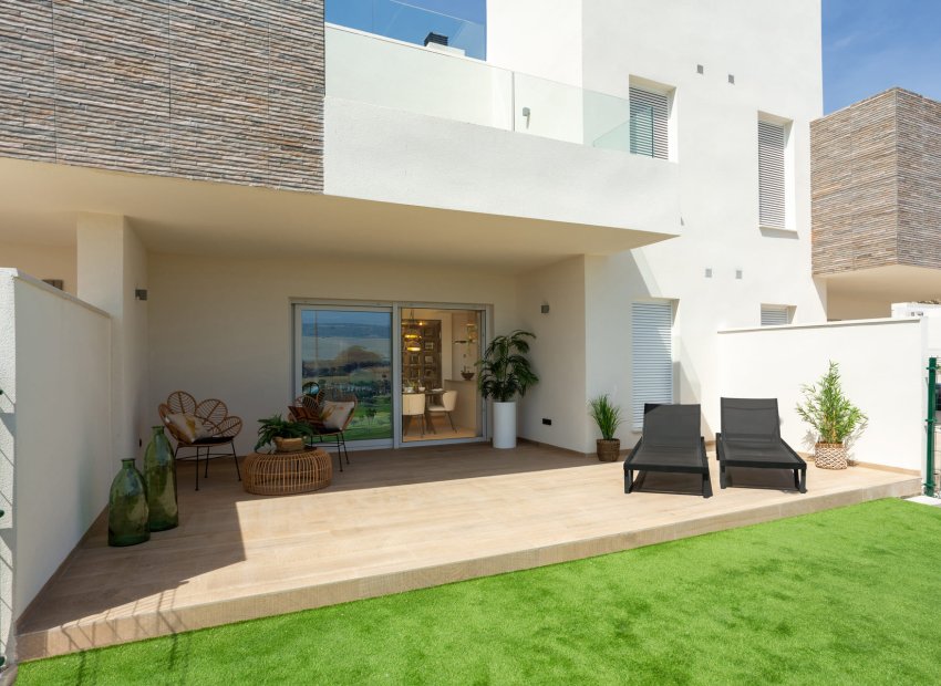 Nieuwbouw Woningen - Bungalow -Solarium -
Algorfa - La Finca Golf