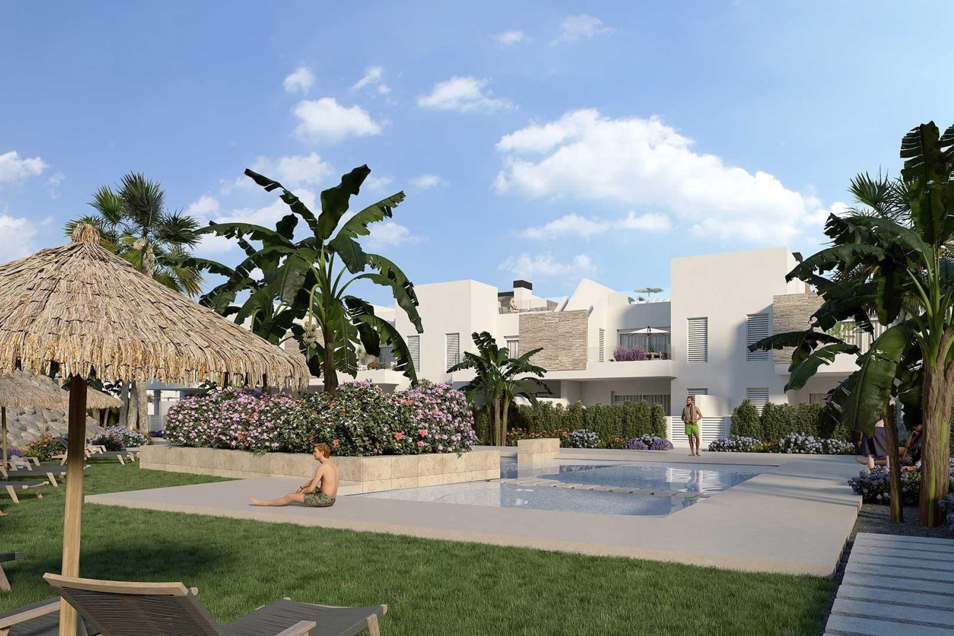 Nieuwbouw Woningen - Bungalow -Solarium -
Algorfa - La Finca Golf