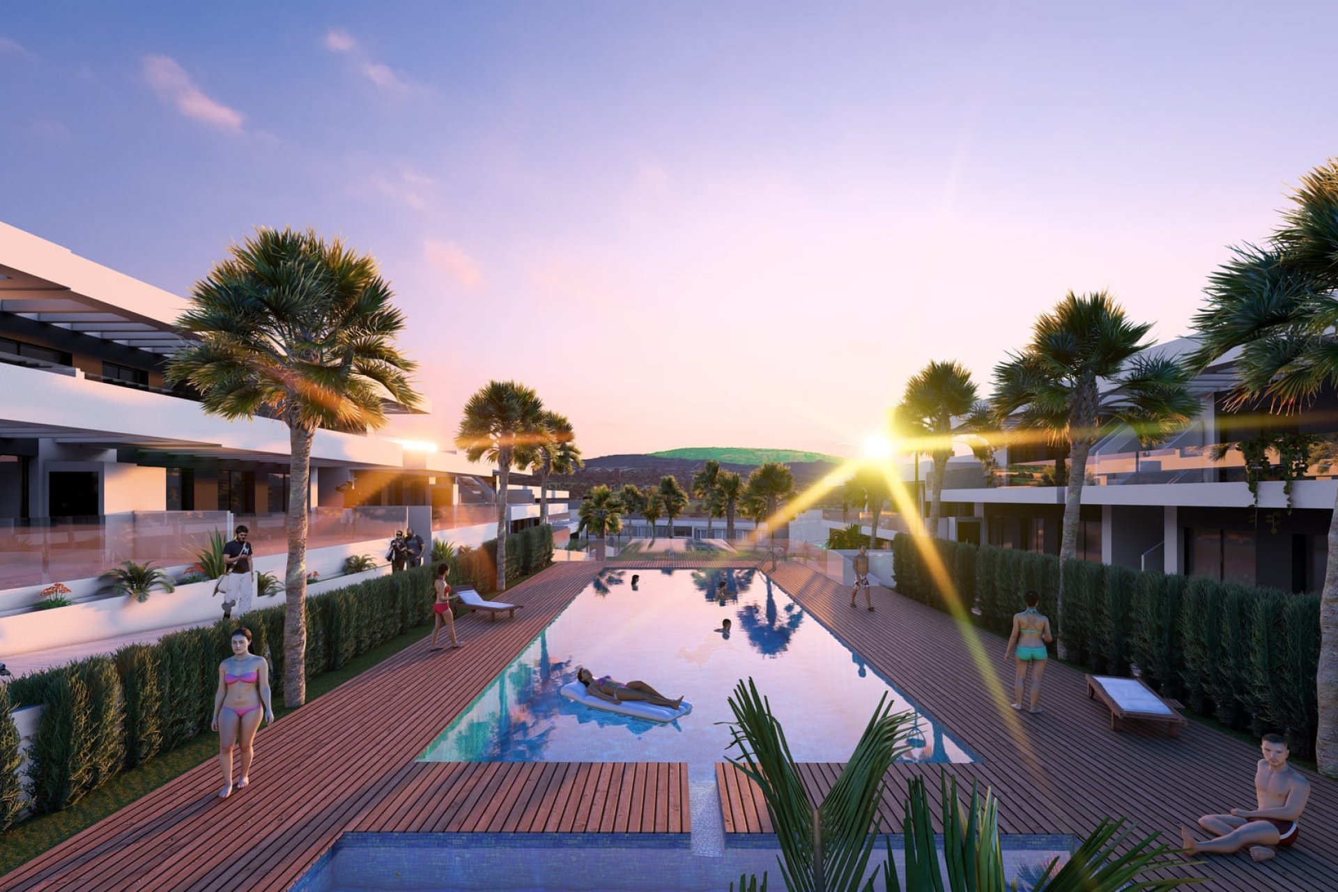 Nieuwbouw Woningen - Bungalow -Solarium -
Algorfa