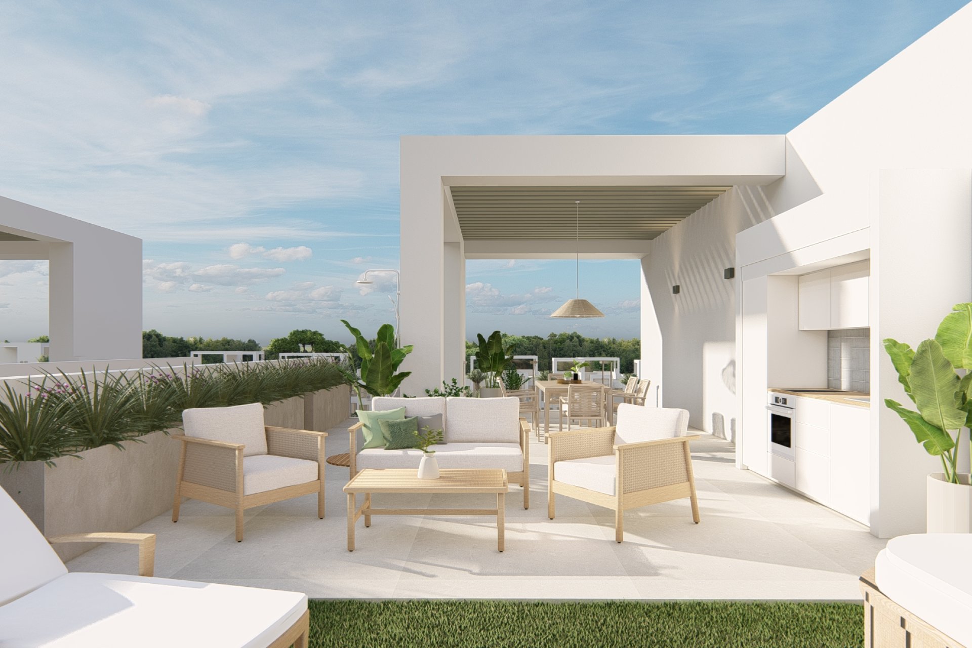 Nieuwbouw Woningen - Bungalow -Solarium -
Ciudad Quesada