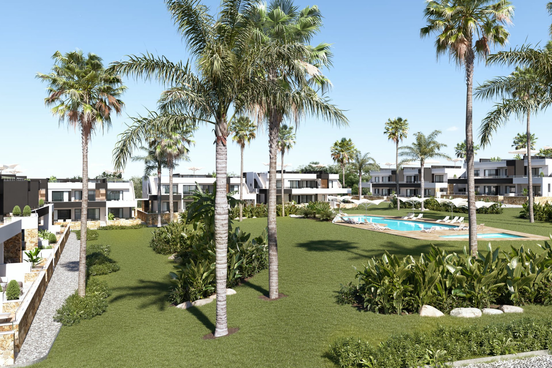 Nieuwbouw Woningen - Bungalow -Solarium -
Ciudad Quesada
